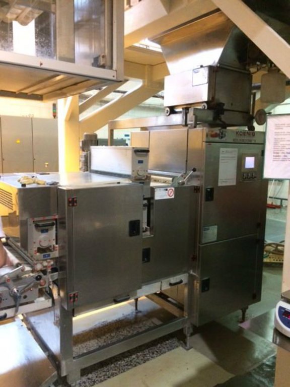 Used Konig Indsutrie Rex Ii Row Dough Divider Rounder