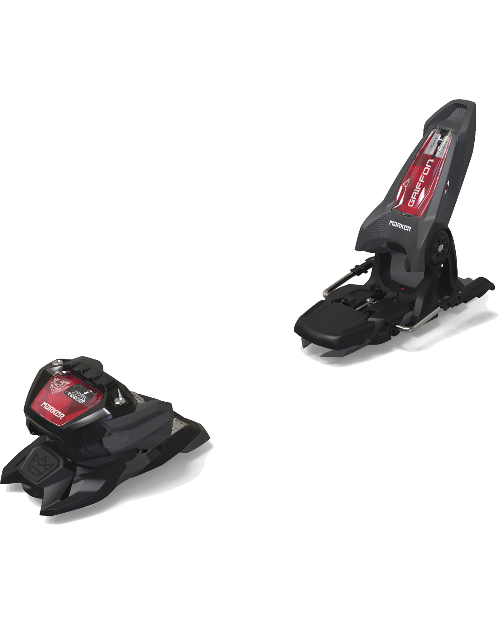 Marker Griffon 13 ID Ski Bindings 2023 - Anthracite/black/red 90mm