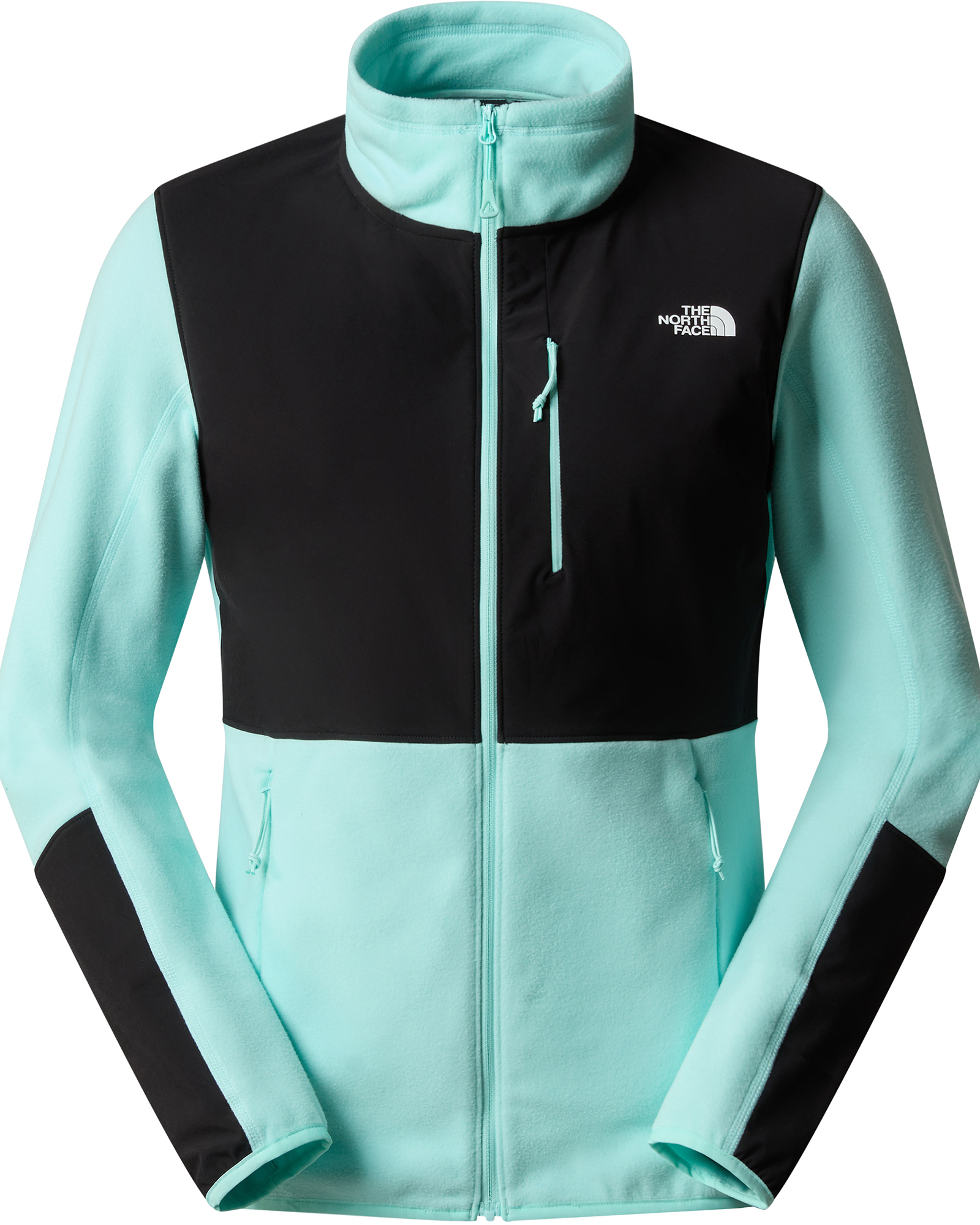 The North Face Diablo Women’s Mid Layer Jacket - Powder Teal-TNF Black M