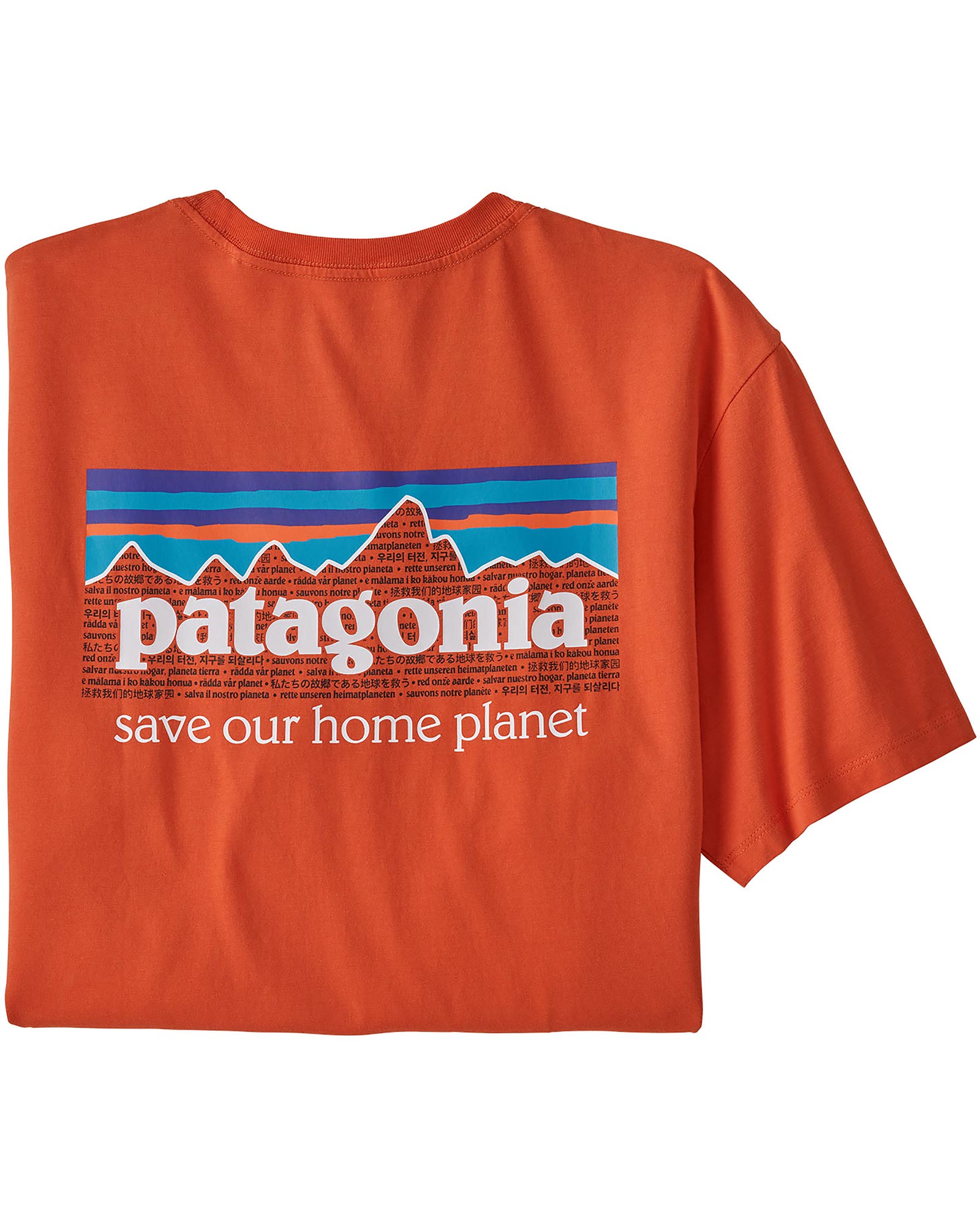 Patagonia P 6 Mission Men’s Organic Cotton Tee - Metric Orange S