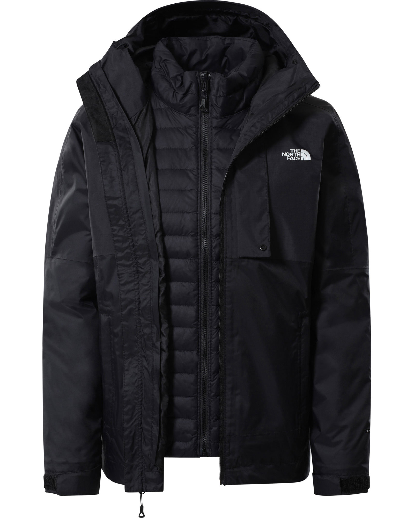 The North Face Down Insulated Triclimate Women’s Parka Jacket - TNF Black XL