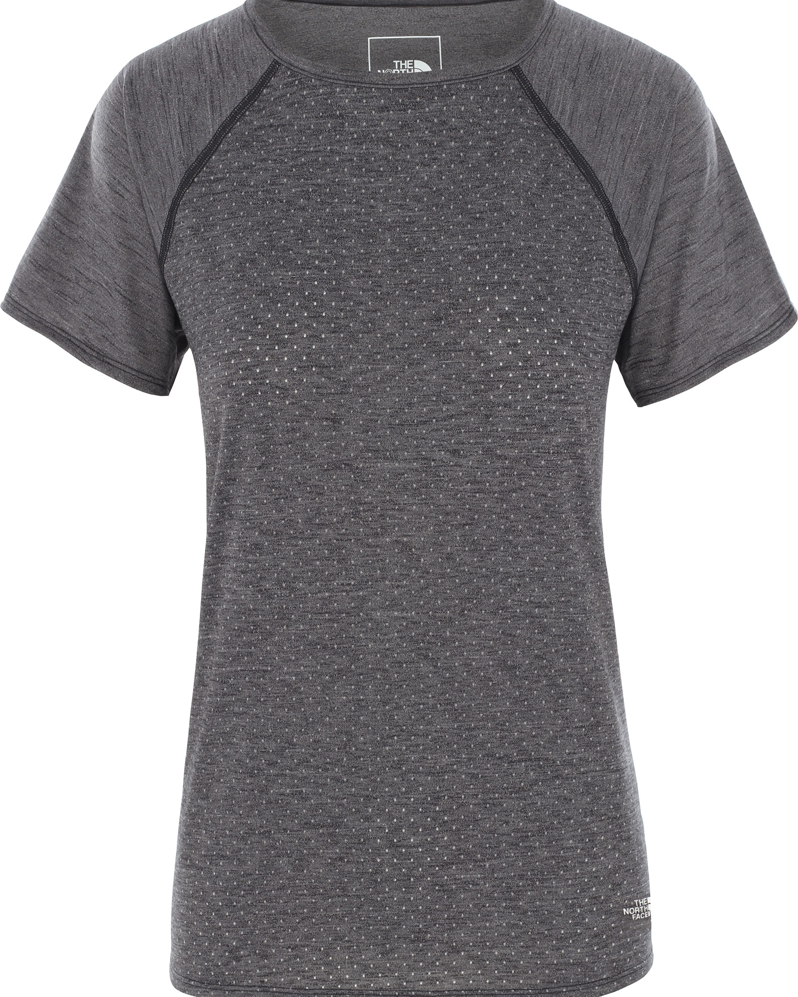 The North Face Active Trail Jacquard Women’s T Shirt - TNF Dark Grey Heather M