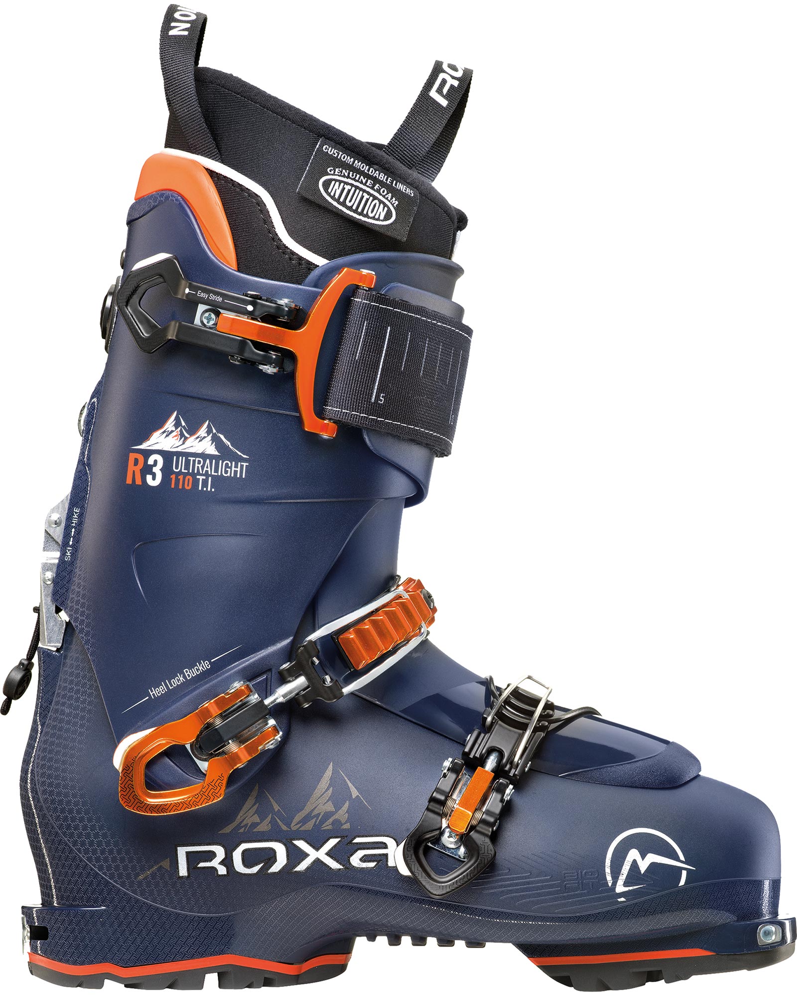 Roxa R3 110 T.I. I.R. GW Ski Boots 2022 - Dark Blue/Dark Blue/Orange MP 29.5