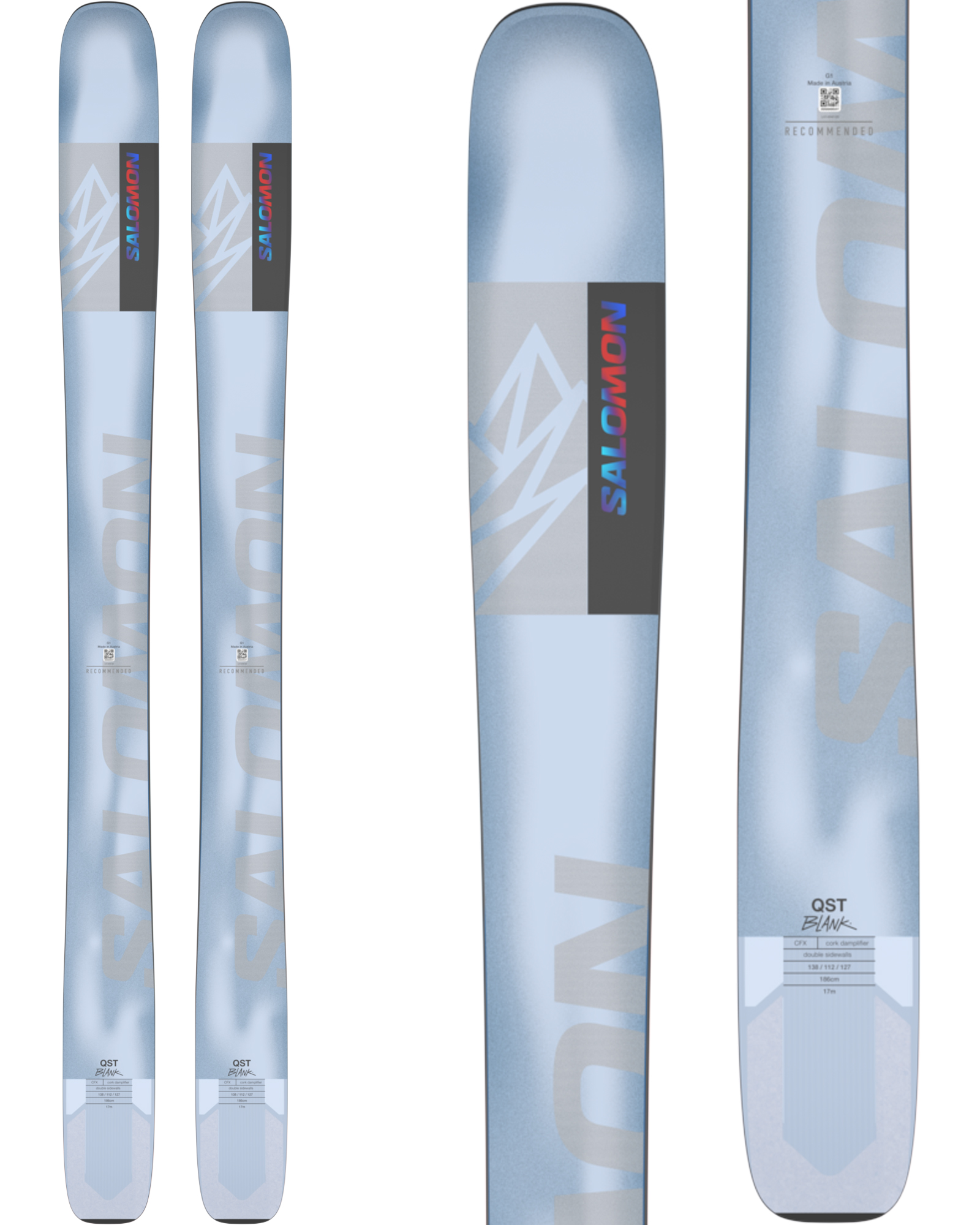 Salomon QST Blank Skis 2024 194cm