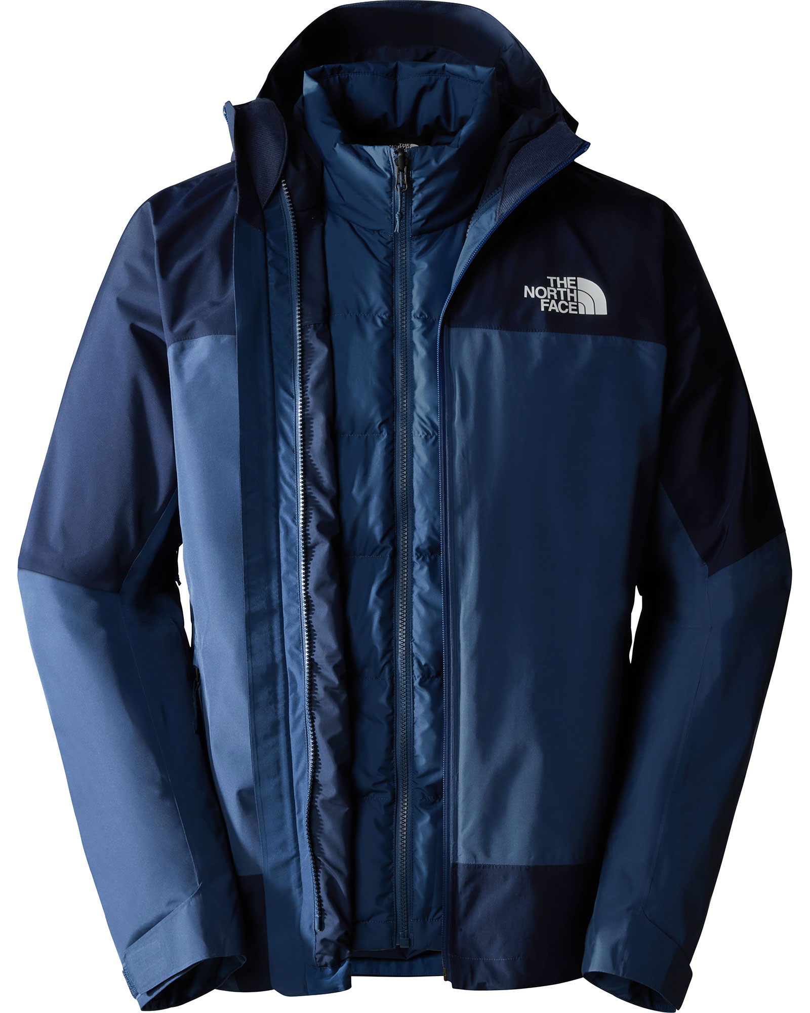 The North Face Men’s Mountain Light Triclimate GORE TEX Jacket - Shady Blue-Summit Navy M