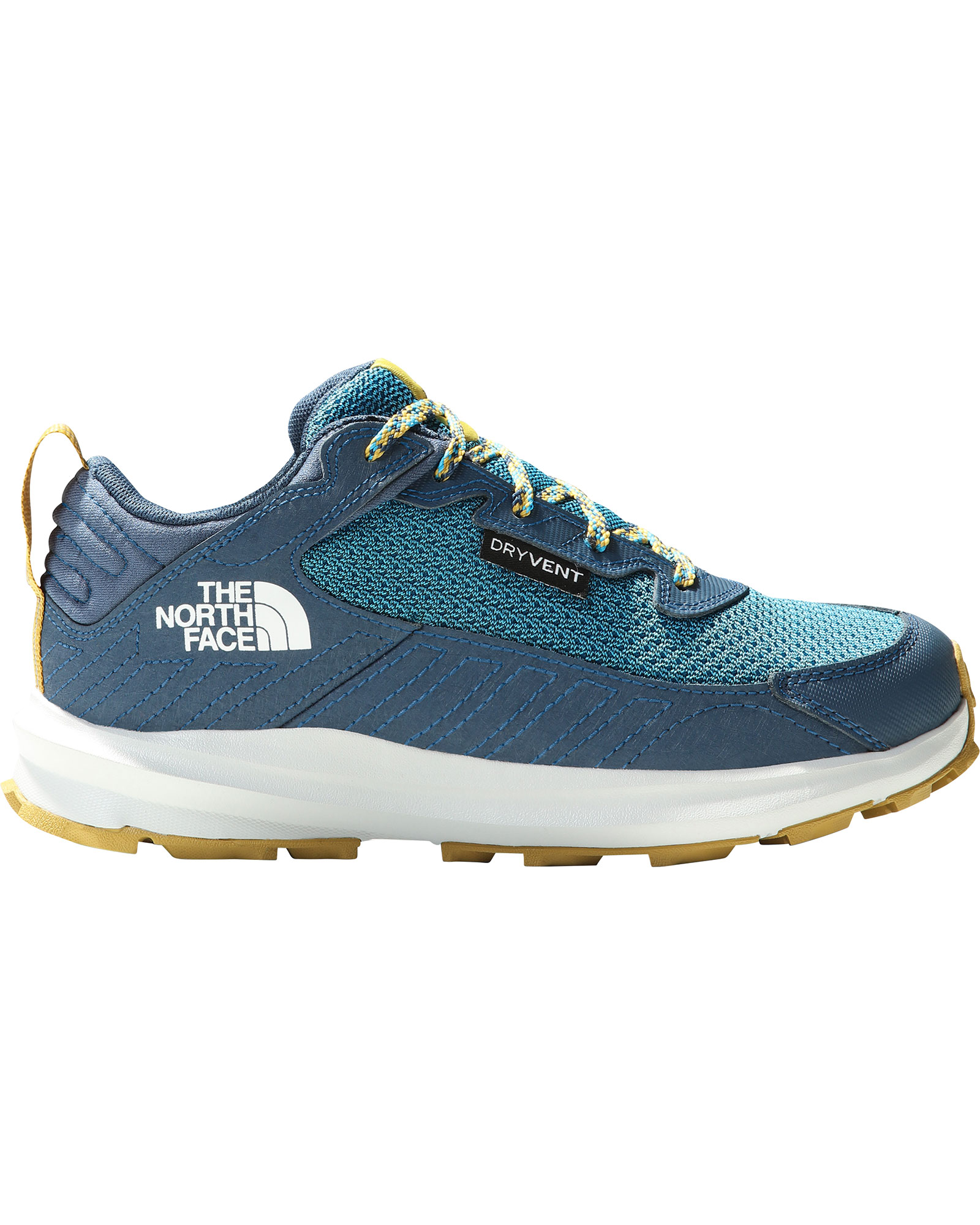 The North Face Youth Fastpack Hiker Kid’s Waterproof Shoes - Acoustic Blue/Shady Blue UK 2