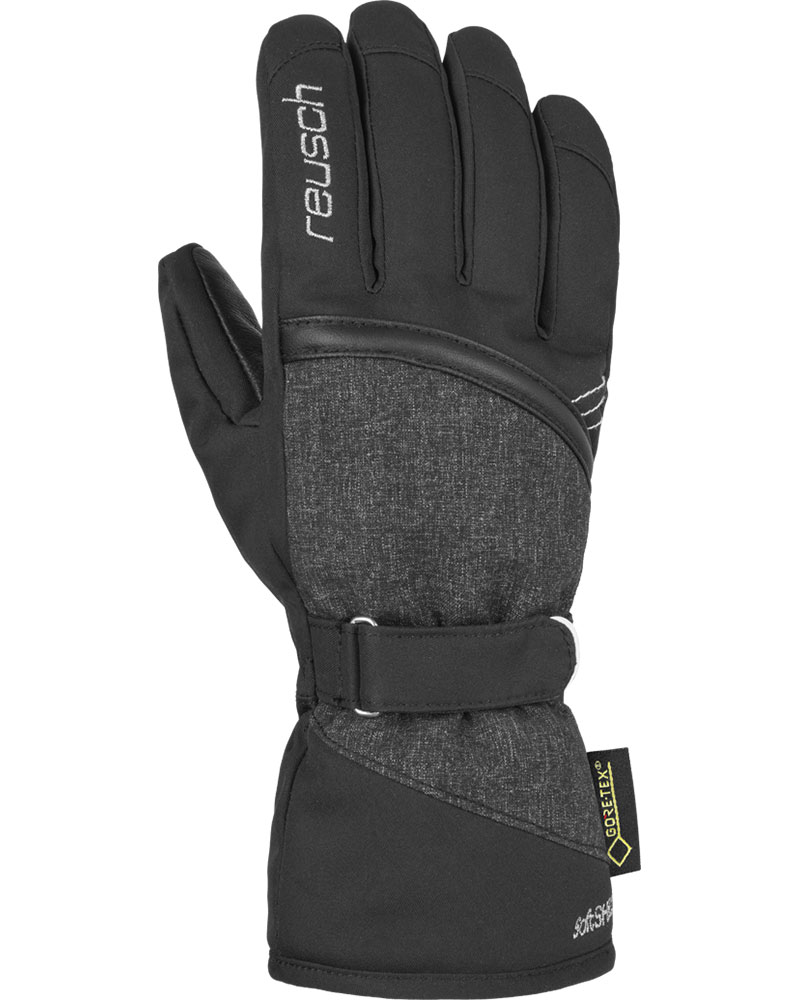 Reusch Alexa GORE TEX Women’s Gloves - Black/Silver/Grey Size 6