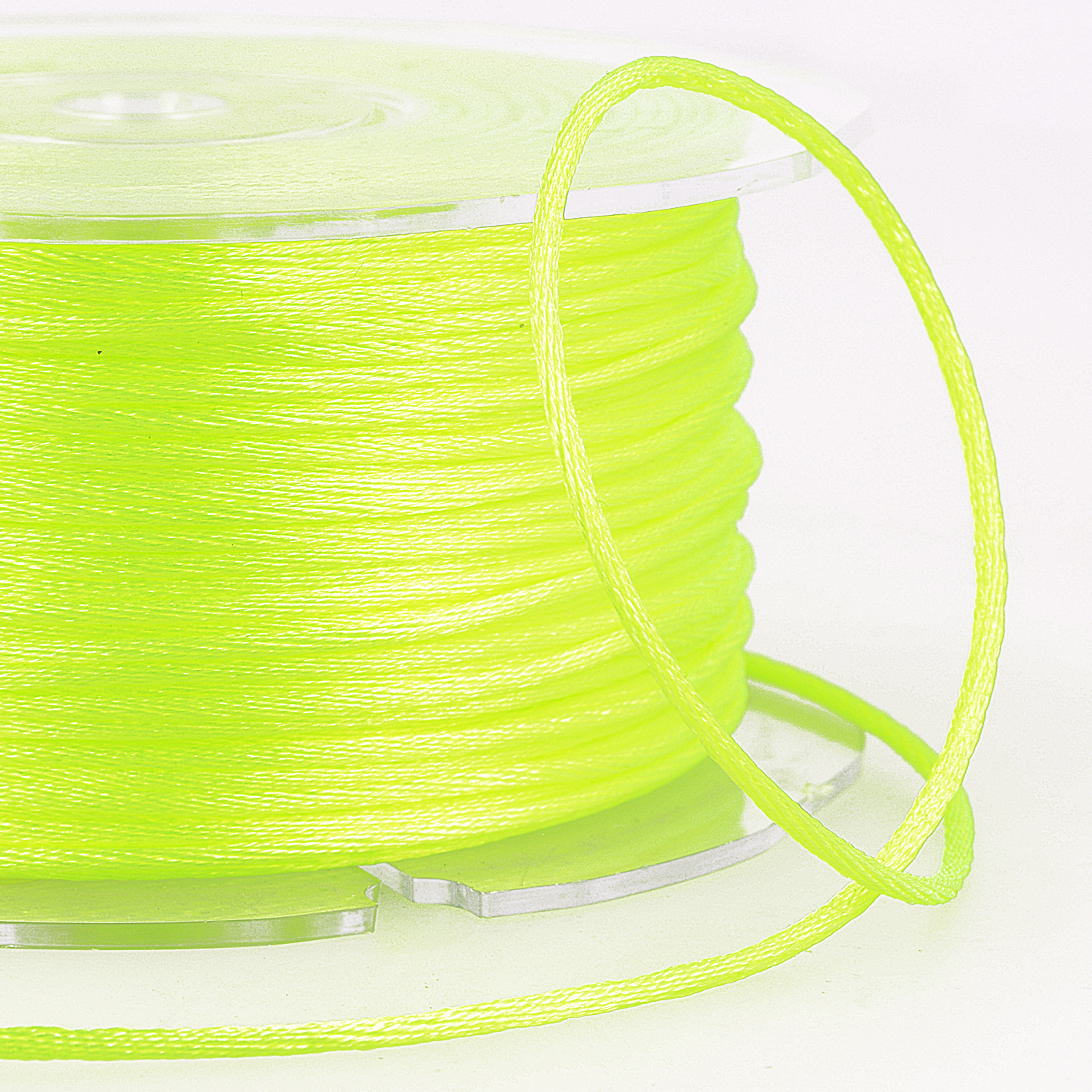 Trim Cord Rattail 100m X 2mm Yellow Stephanoise Groves And Banks