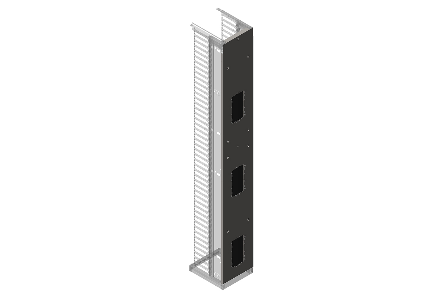 Full Height Mid Panel Assembly Kit For Evolution Single Sided Vertical