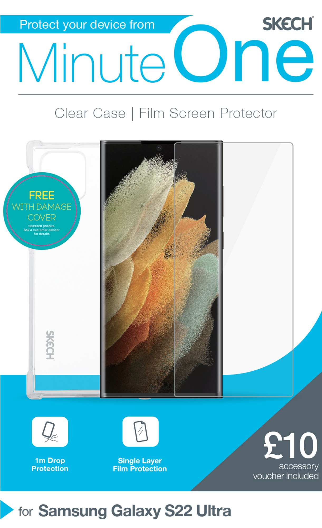 View more Minute One Protect Bundle Samsung S22 Ultra details