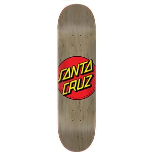 Santa Cruz Classic Dot Brown 8.375" Skateboard Deck