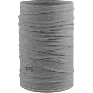 Buff Merino Wool 125 Lightweight Neck Warmer - Solid Light Grey