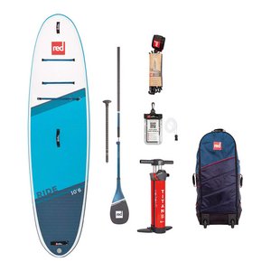 Red 10.6 Ride Inflatable Paddleboard Package - Prime Paddle 22