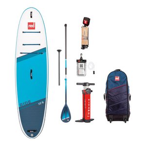 Red 10.6 Ride Inflatable Paddleboard Package - Hybrid Tough Paddle 22 - Ex Demo