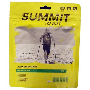 Summit to Eat Pasta Bolognaise - Big Pack Camping Food