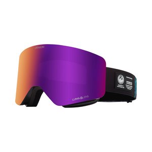 Dragon R1 Black Pearl / Lumalens Purple Ionized + Lumalens Amber Goggles