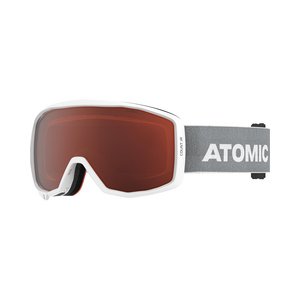 Atomic Count JR Cylindrical White/Light Grey / Orange Youth Goggles
