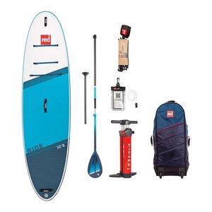 Red 10.8 Ride Inflatable Paddleboard Package - Hybrid Tough Paddle 22 - Ex Demo