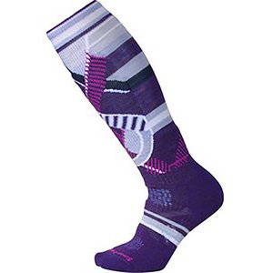 smartwool women's phd ski medium pattern socks