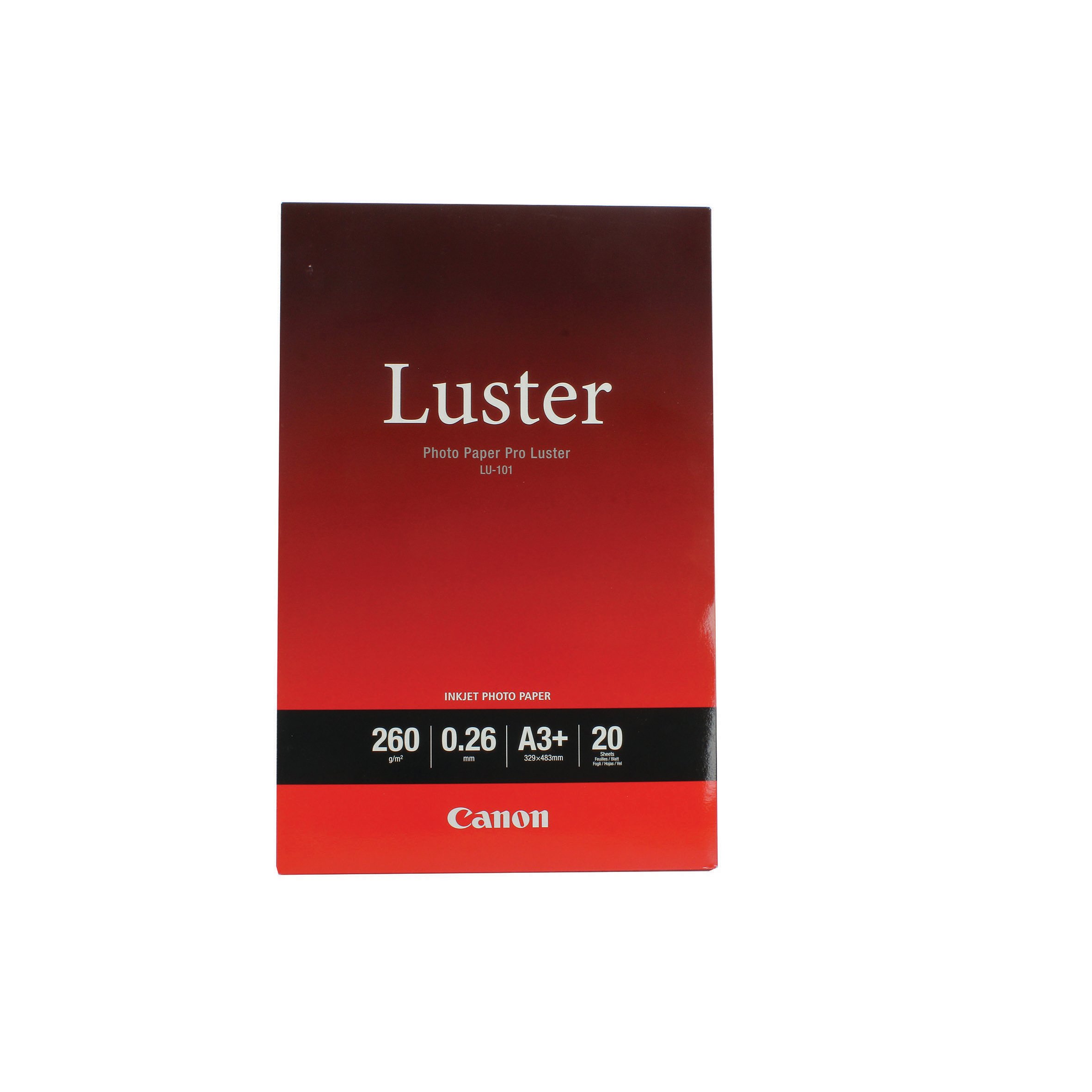 Image of Canon Pro Luster A3+ Photo Paper (Pack of 20) 6211B008