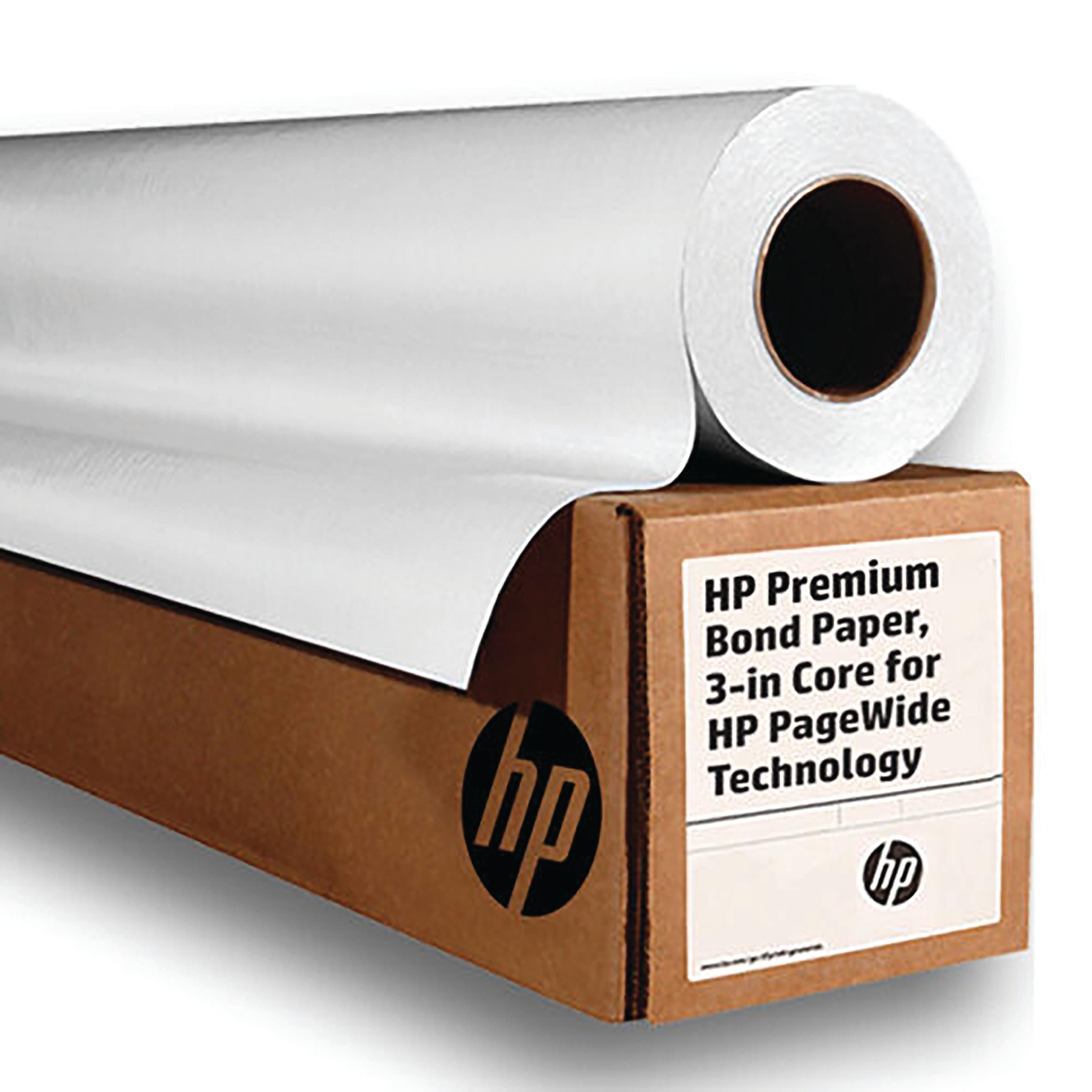 Image of HP Premium Bond Paper Roll 914mmx91.4m 120gsm White L6B13A