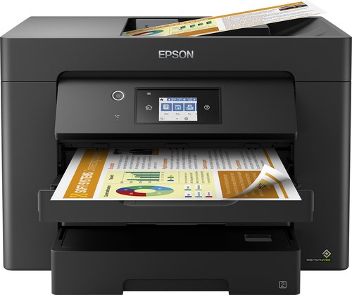 Image of Epson WorkForce WF-7830DTWF A3 4-in-1 Wireless Colour Inkjet Printer C11CH68401