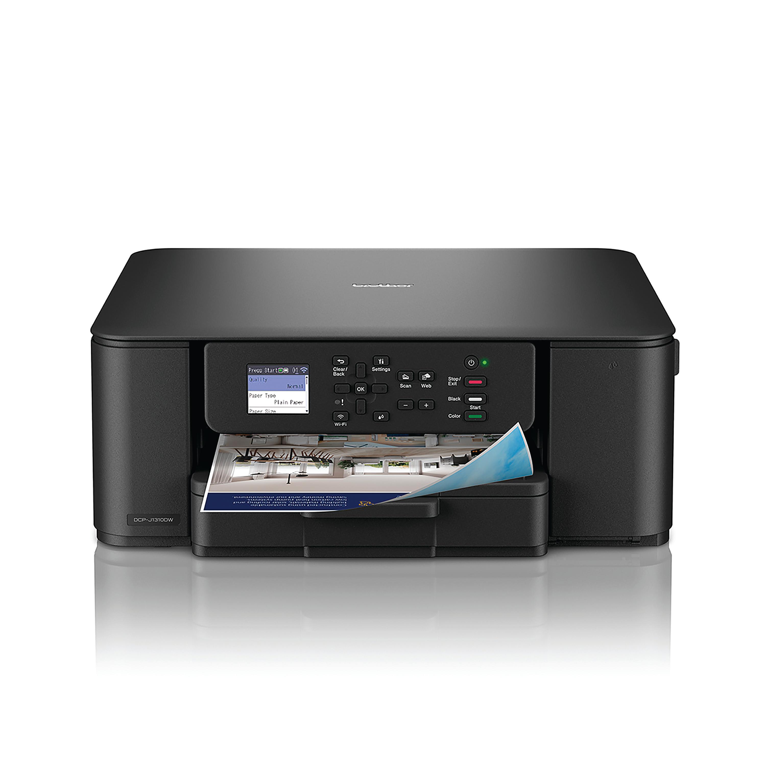 Image of Brother DCP-J1310DW 3-in-1 Wireless Colour Inkjet Printer DCPJ1310DWZU1