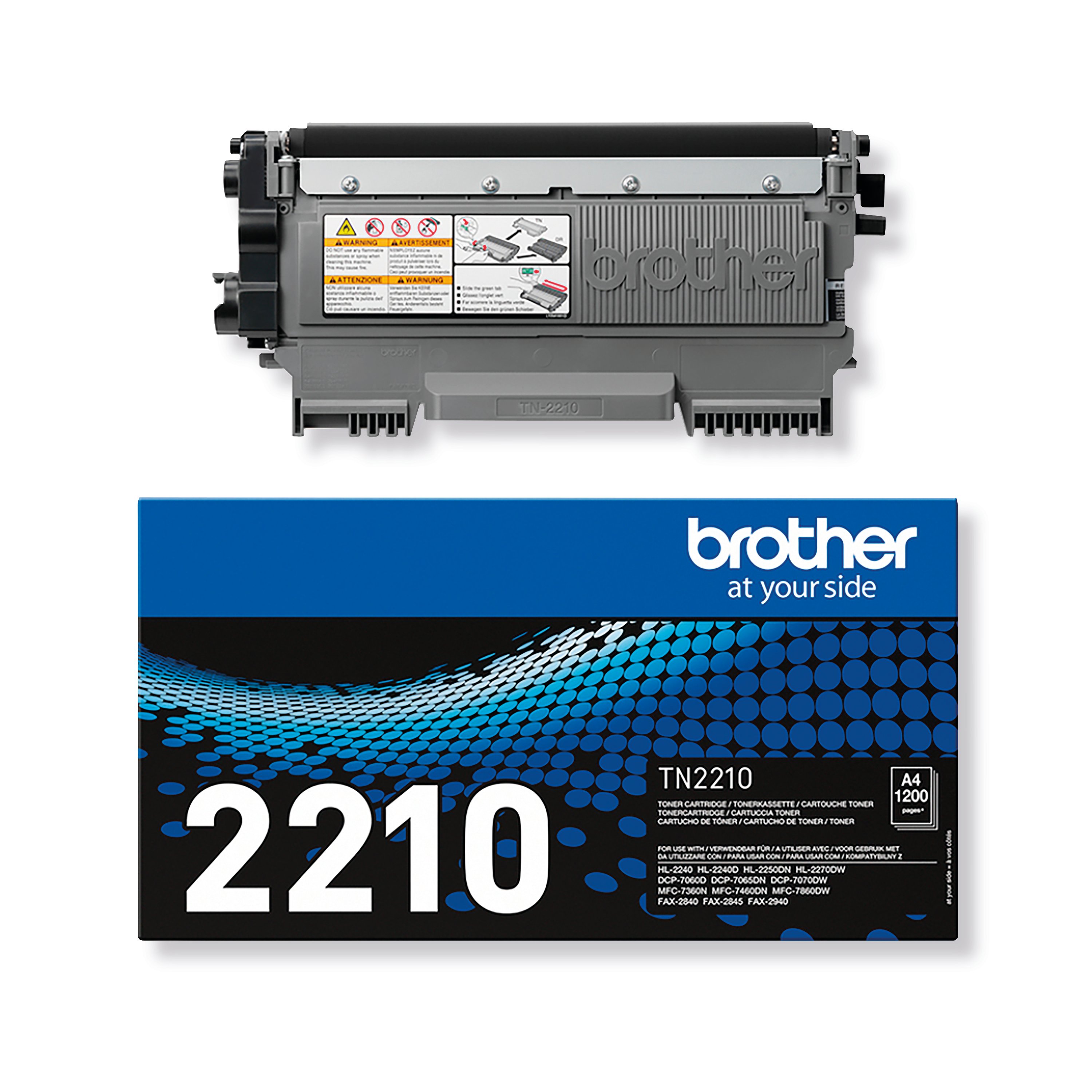 Image of Brother TN-2210 Toner Cartridge Black TN2210