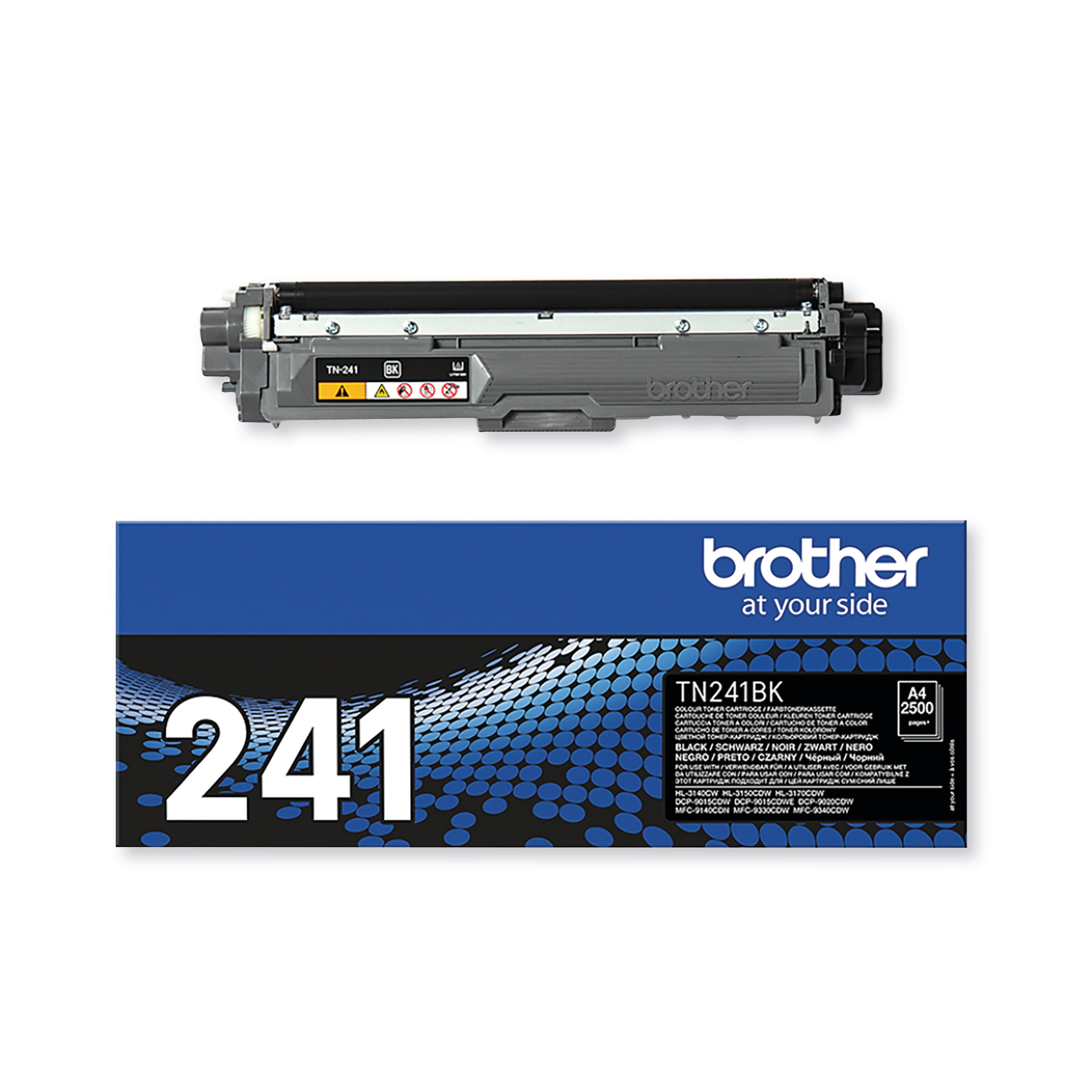 Image of Brother TN-241BK Toner Cartridge Black TN241BK