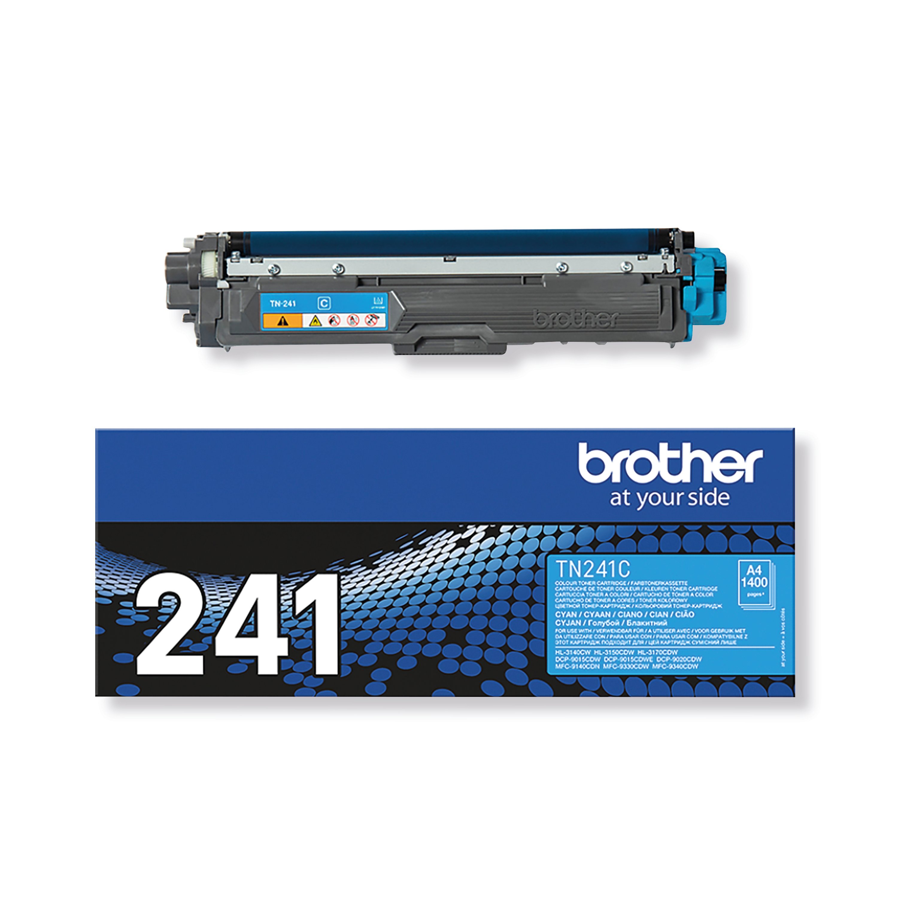 Image of Brother TN-241C Toner Cartridge Cyan TN241C