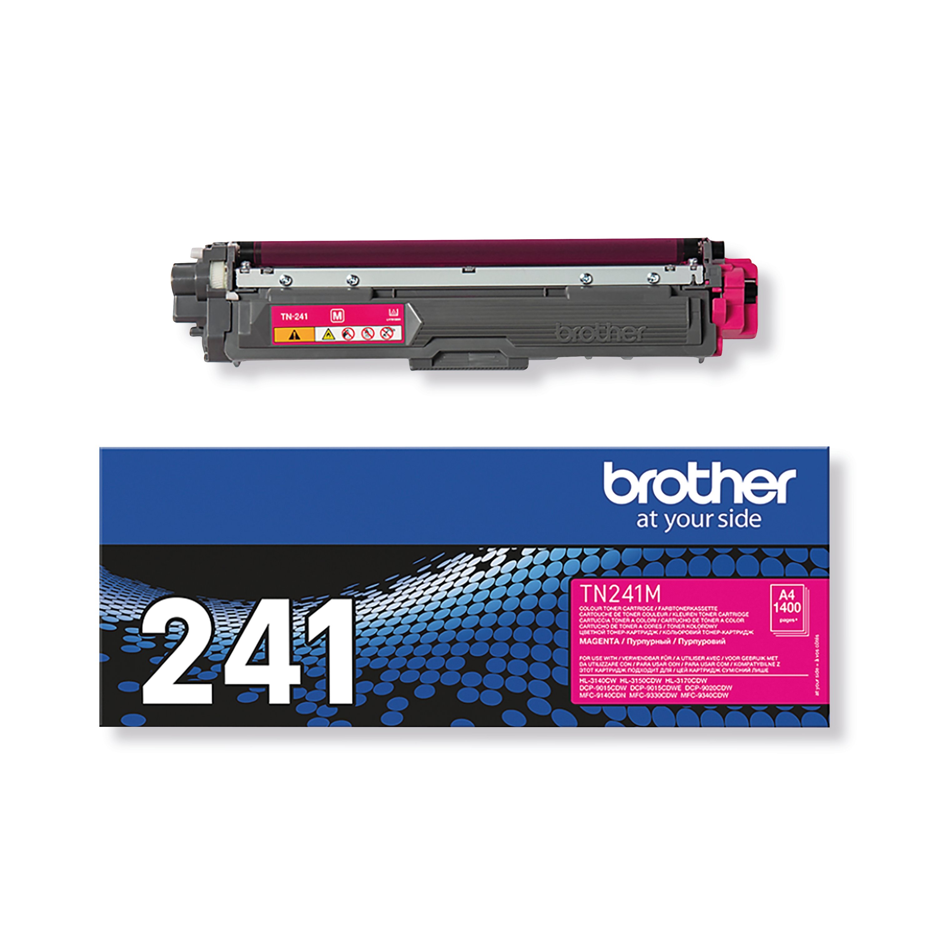 Image of Brother TN-241M Toner Cartridge Magenta TN241M