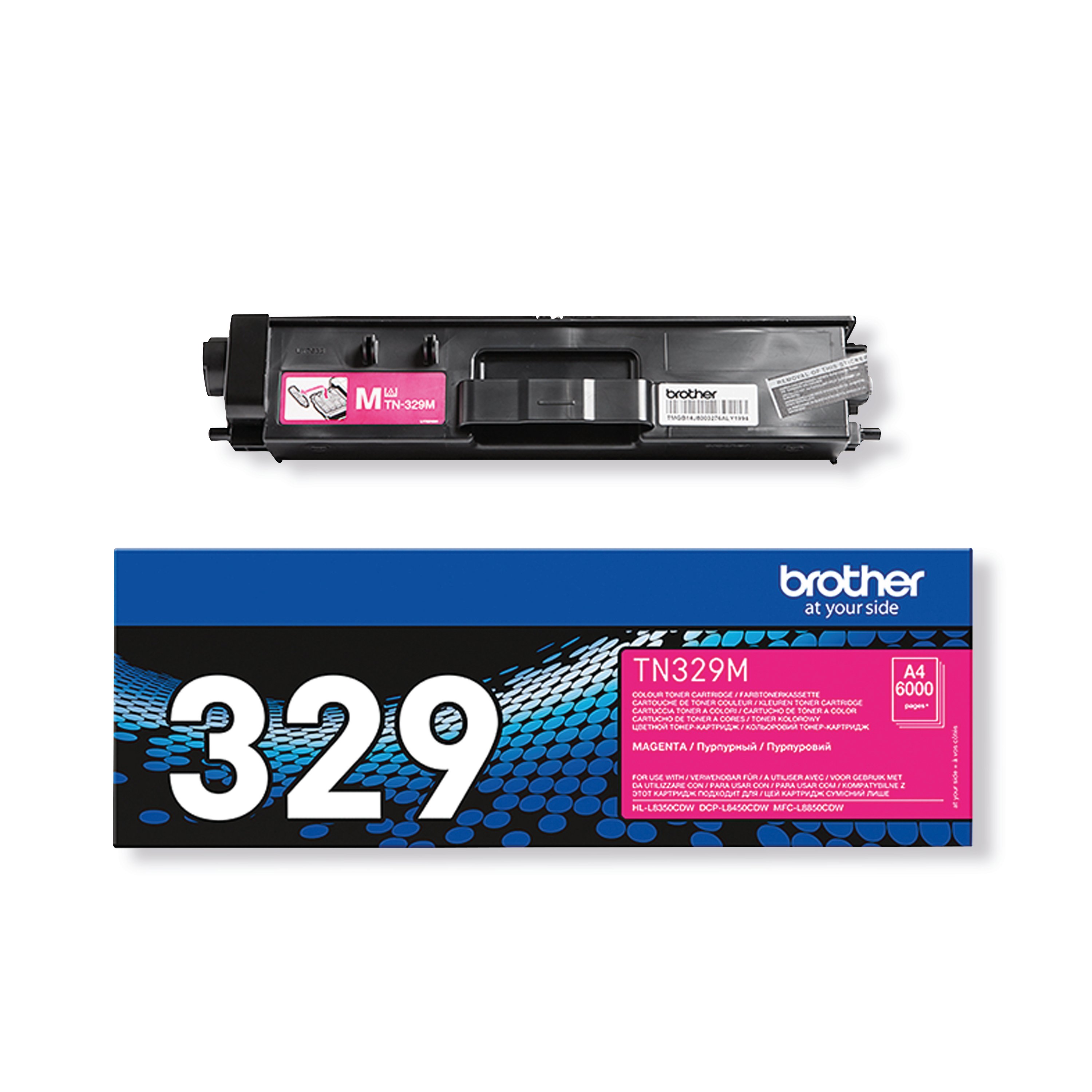 Image of Brother TN-329M Toner Cartridge Super High Yield Magenta TN329M