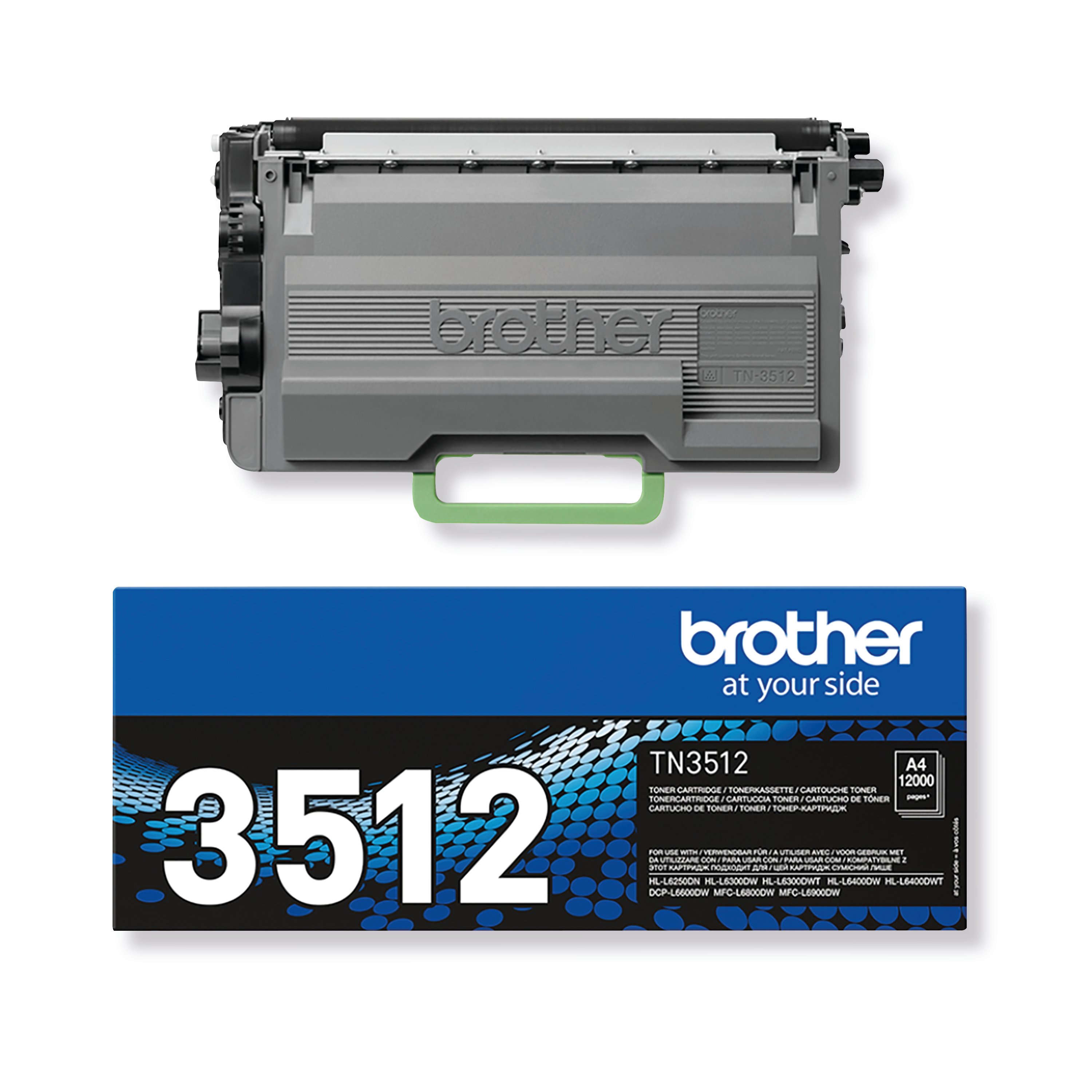 Image of Brother TN-3512 Toner Cartridge Super High Yield Black TN3512