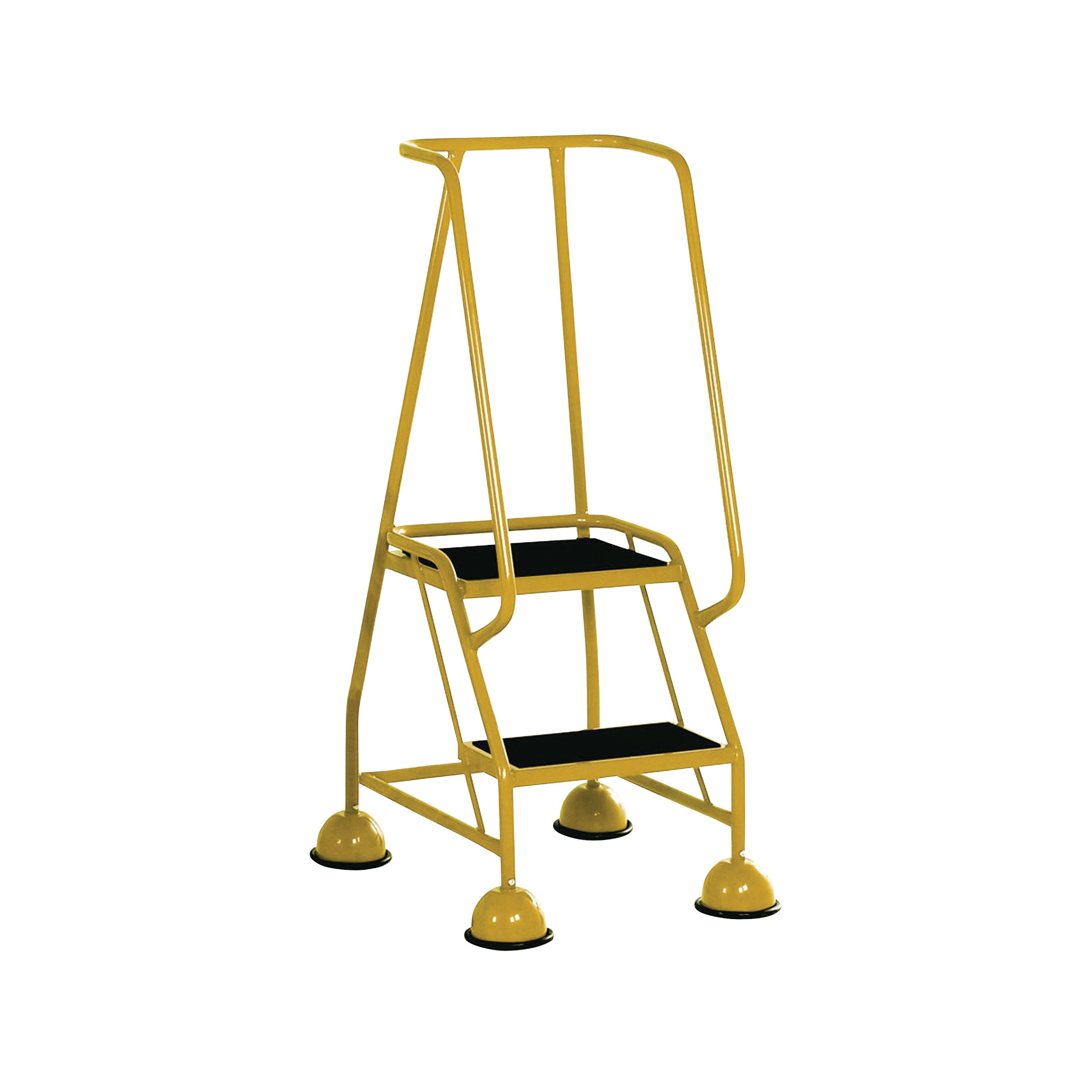 Yellow 2 Tread Tubular Steel Step W380 X D540 X H1385133