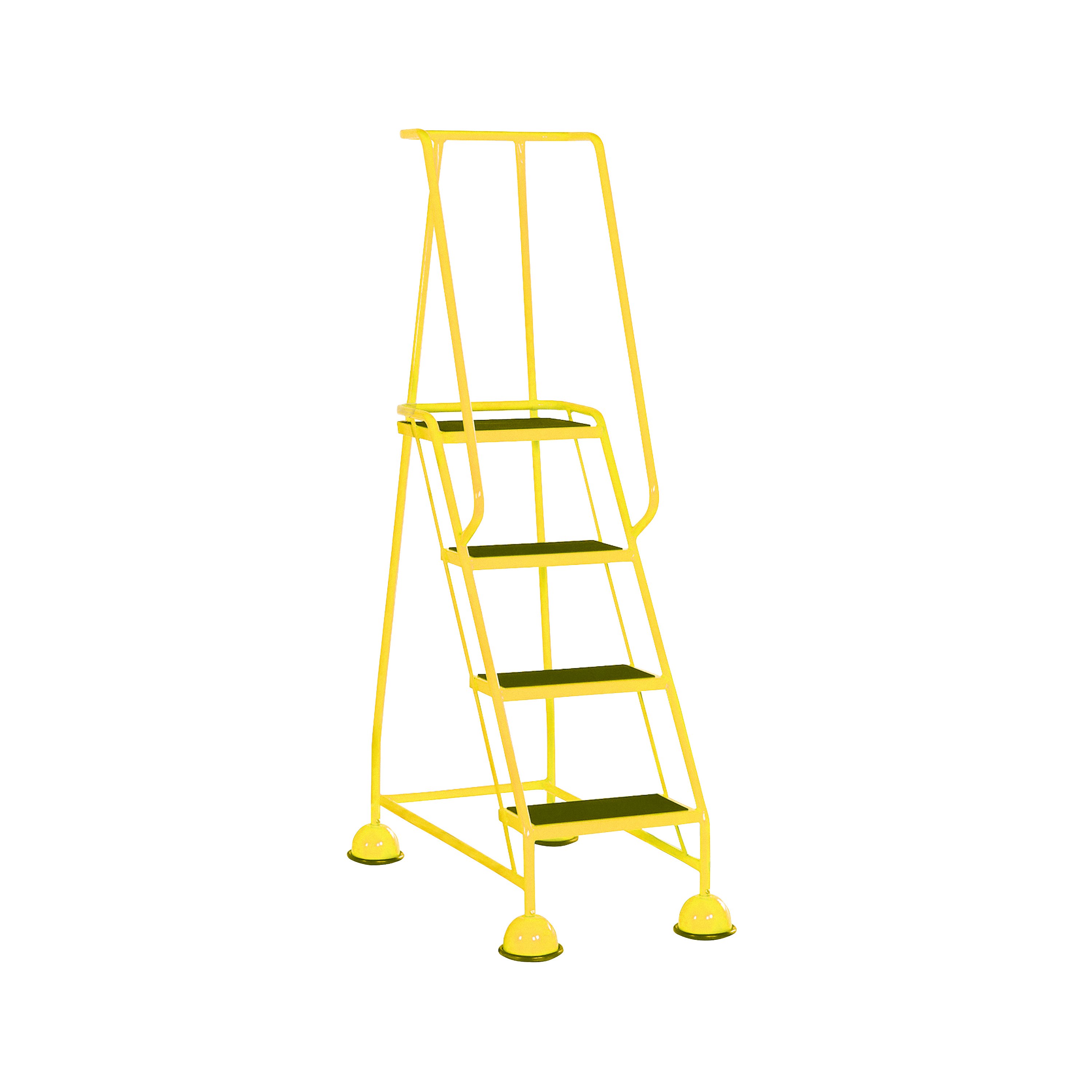 Yellow 4 Tread Step Ladder Load Capacity: 125Kg 385141