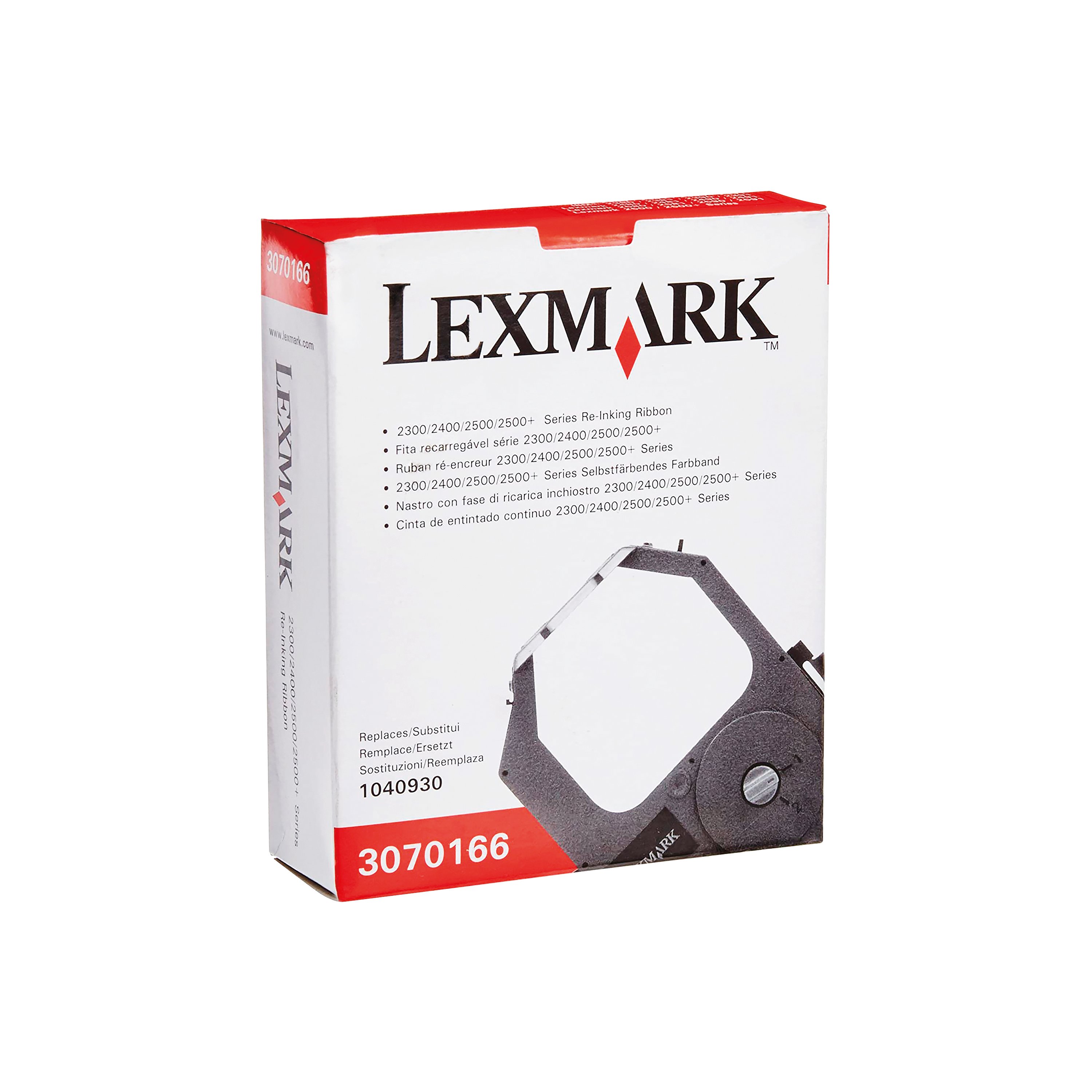 Lexmark 2380 Ribbon Lexmark 23xx/24xx/25xx/25xx+ 4m Character Re-Inking Ribbon Black 3070166