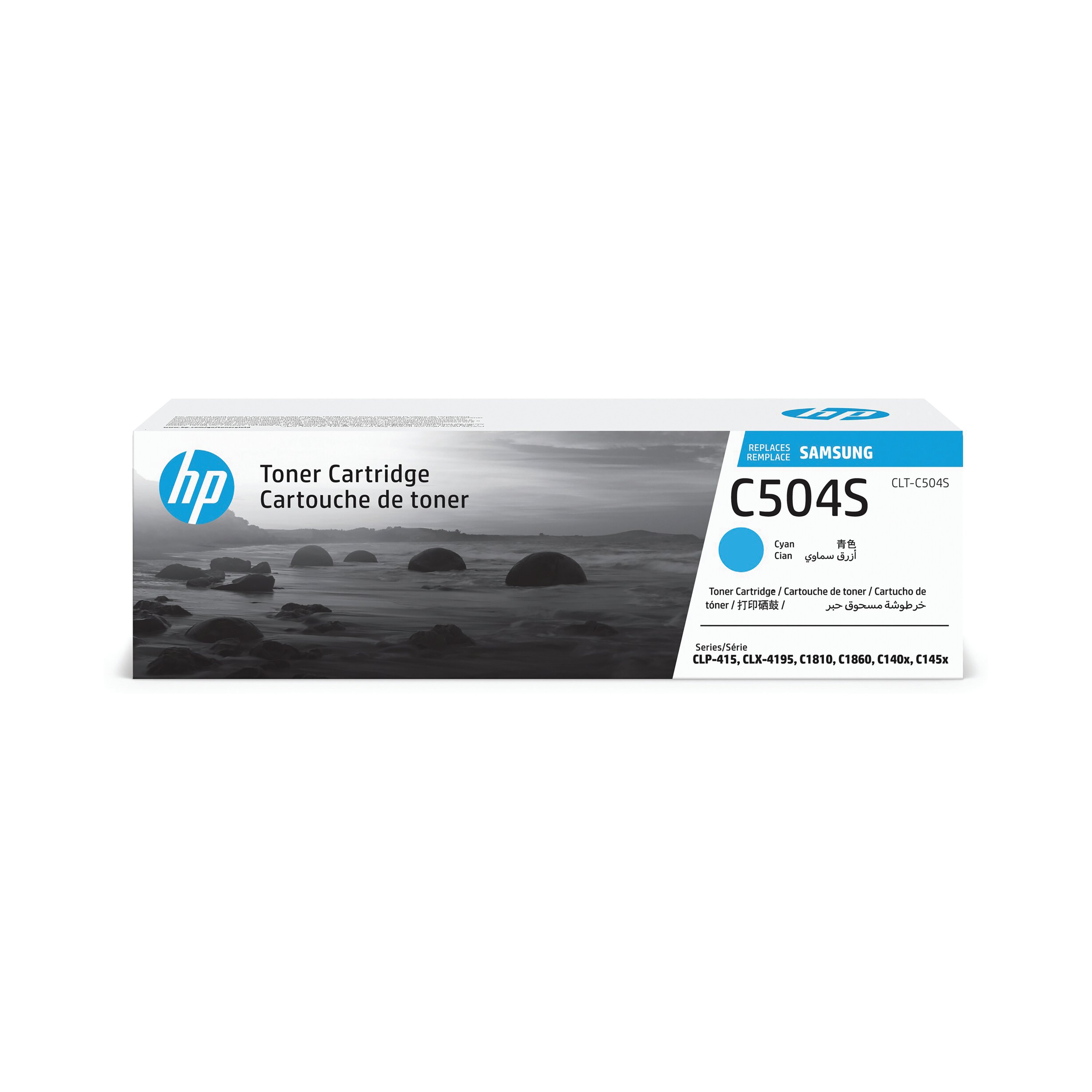 Image of HP CLT-C504S Original Laser Toner Cartridge Cyan SU025A