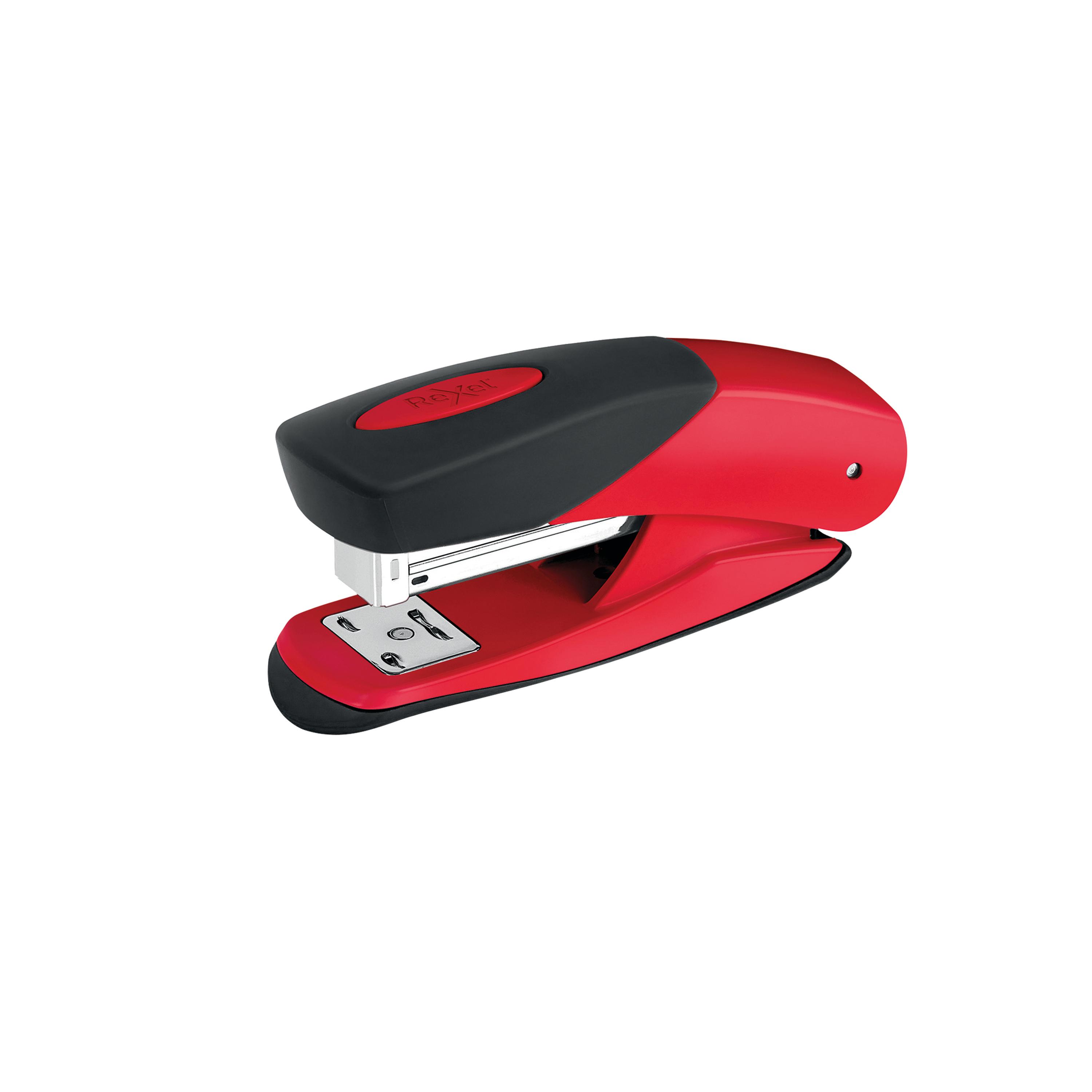 Rexel Choices Matador Half Strip Stapler 25 Sheet Red 2115688