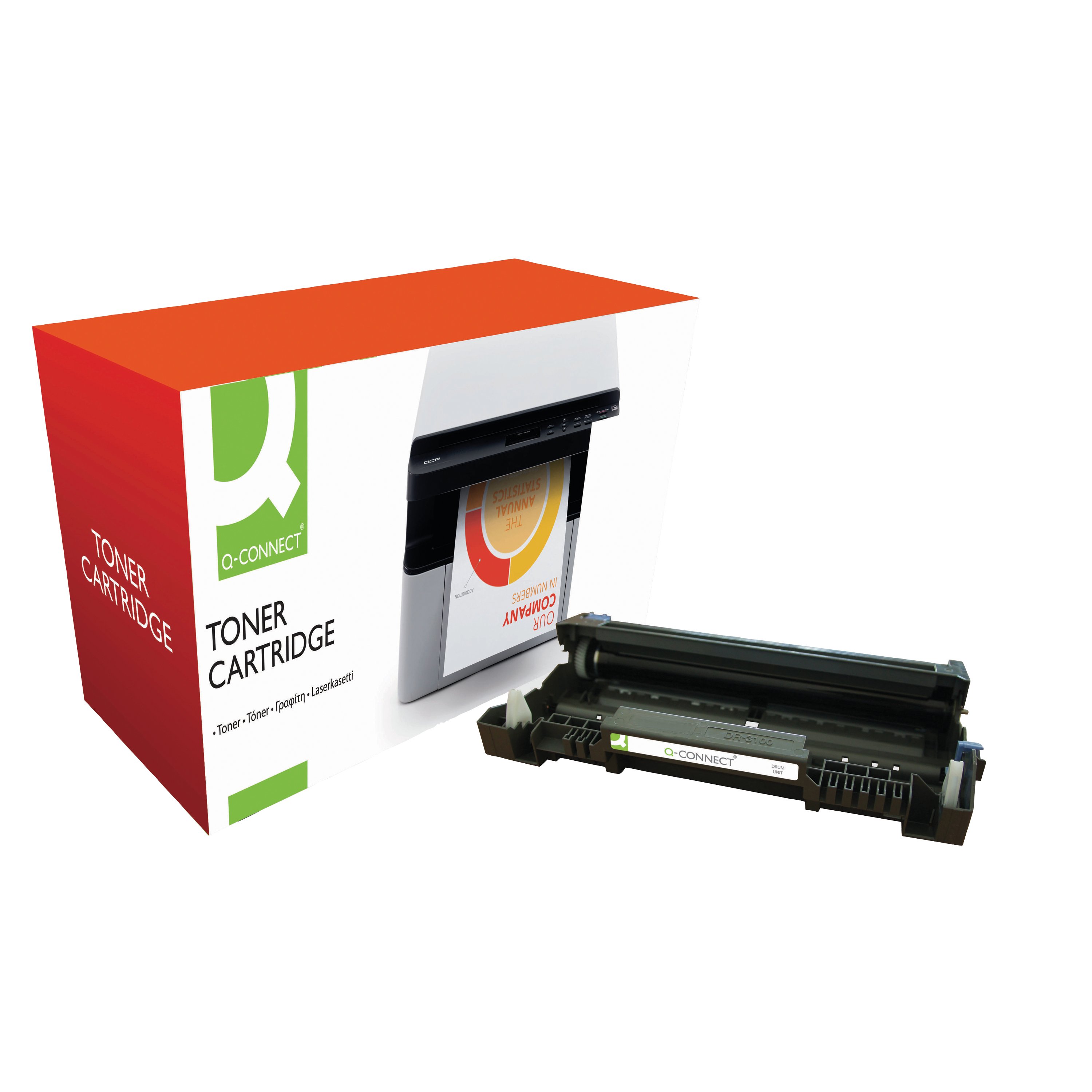 Image of Q-Connect Brother DR-3100 Compatible Drum Unit DR3100-COMP