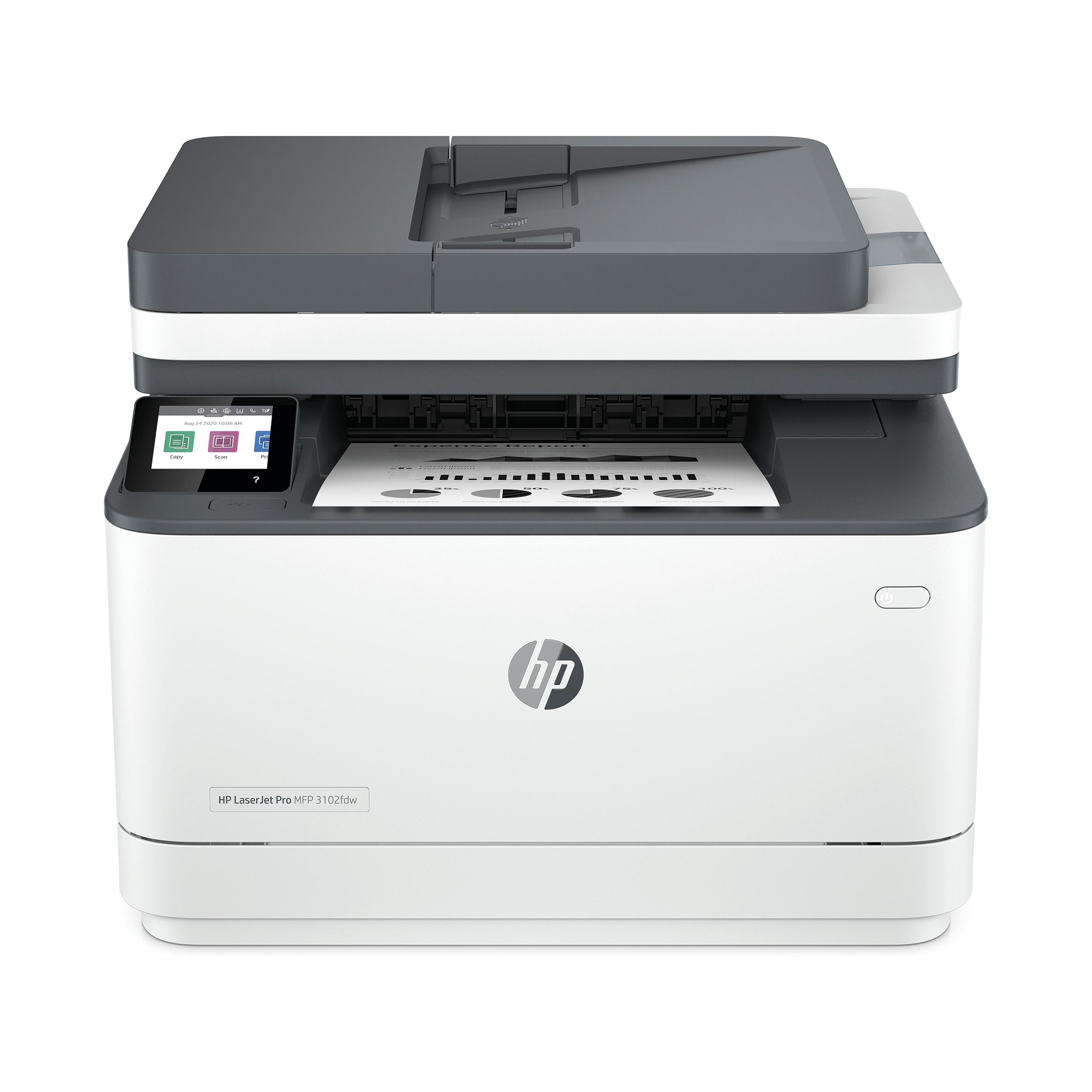 Image of HP LaserJet Pro M3102fdw A4 4-in-1 Wireless Mono Laser Printer 3G630F#B19