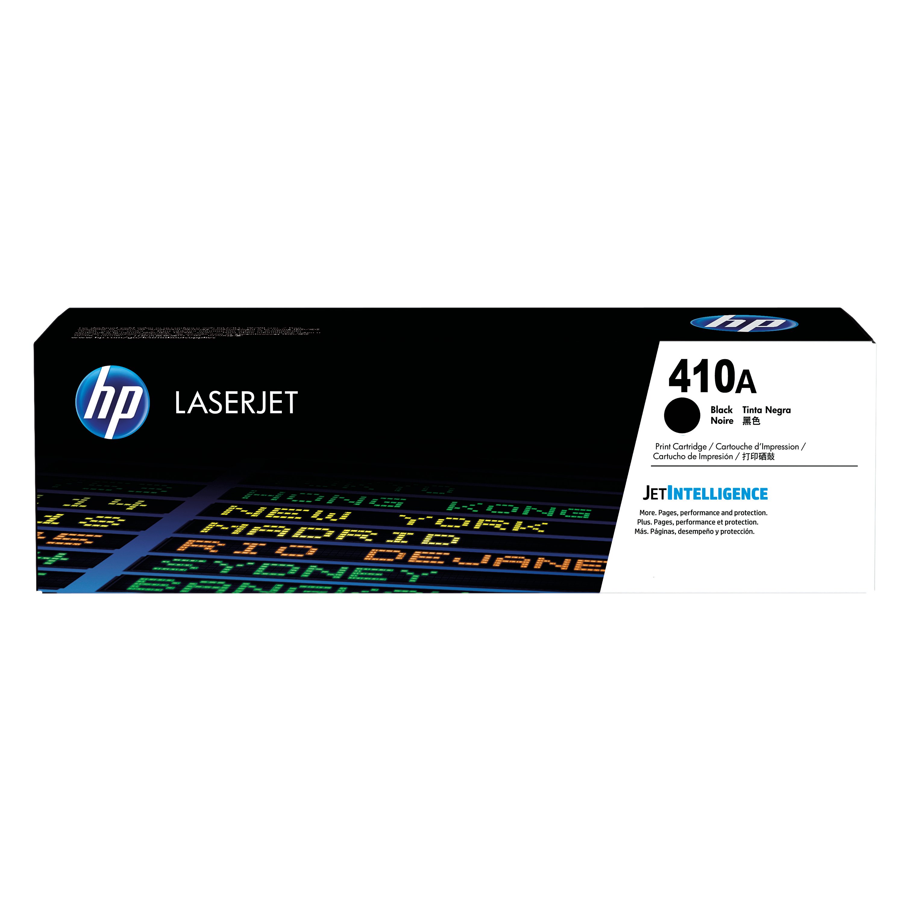 Image of HP 410A Original LaserJet Toner Cartridge Black CF410A