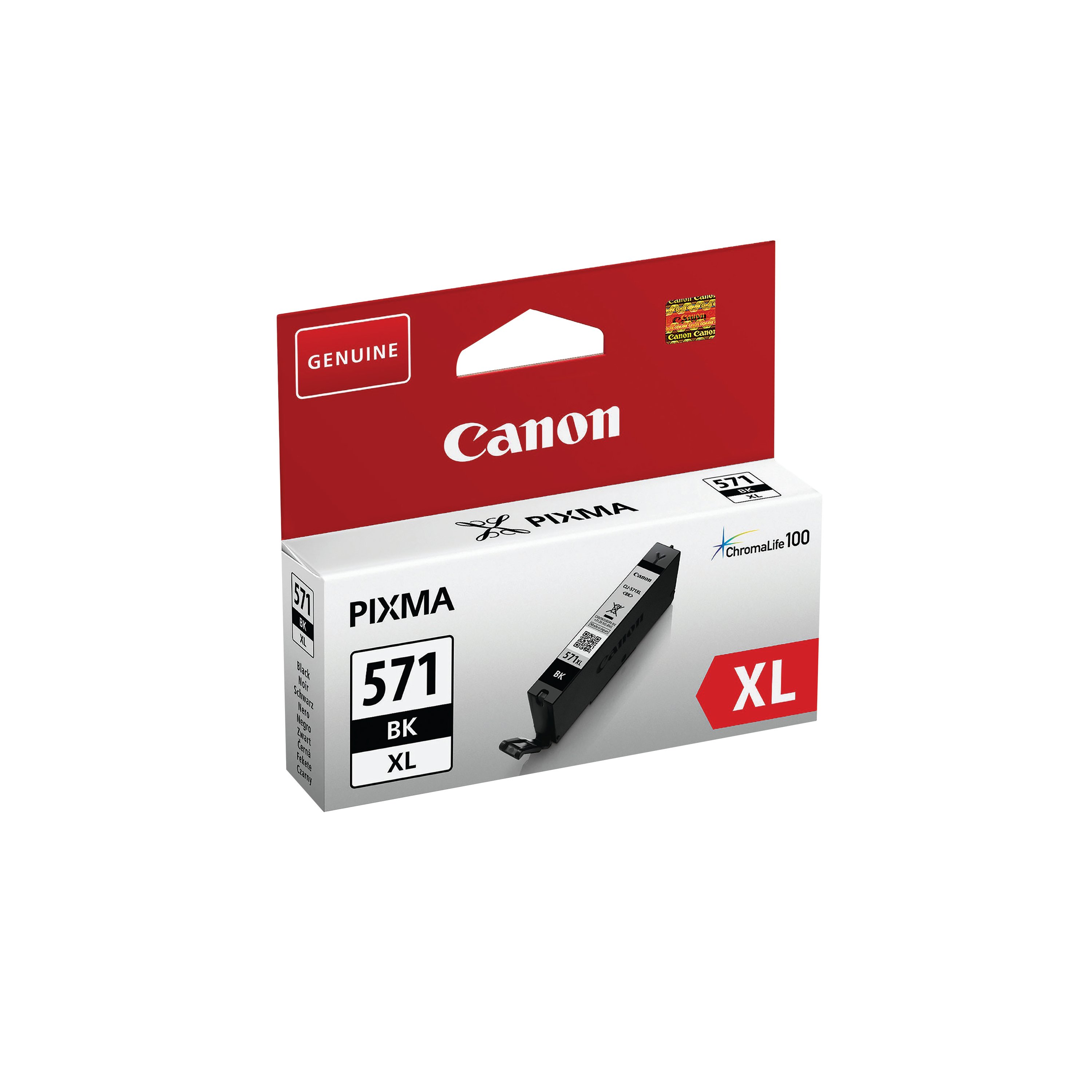 Image of Canon CLI-571XL Ink Cartridge High Yield Black 0331C001