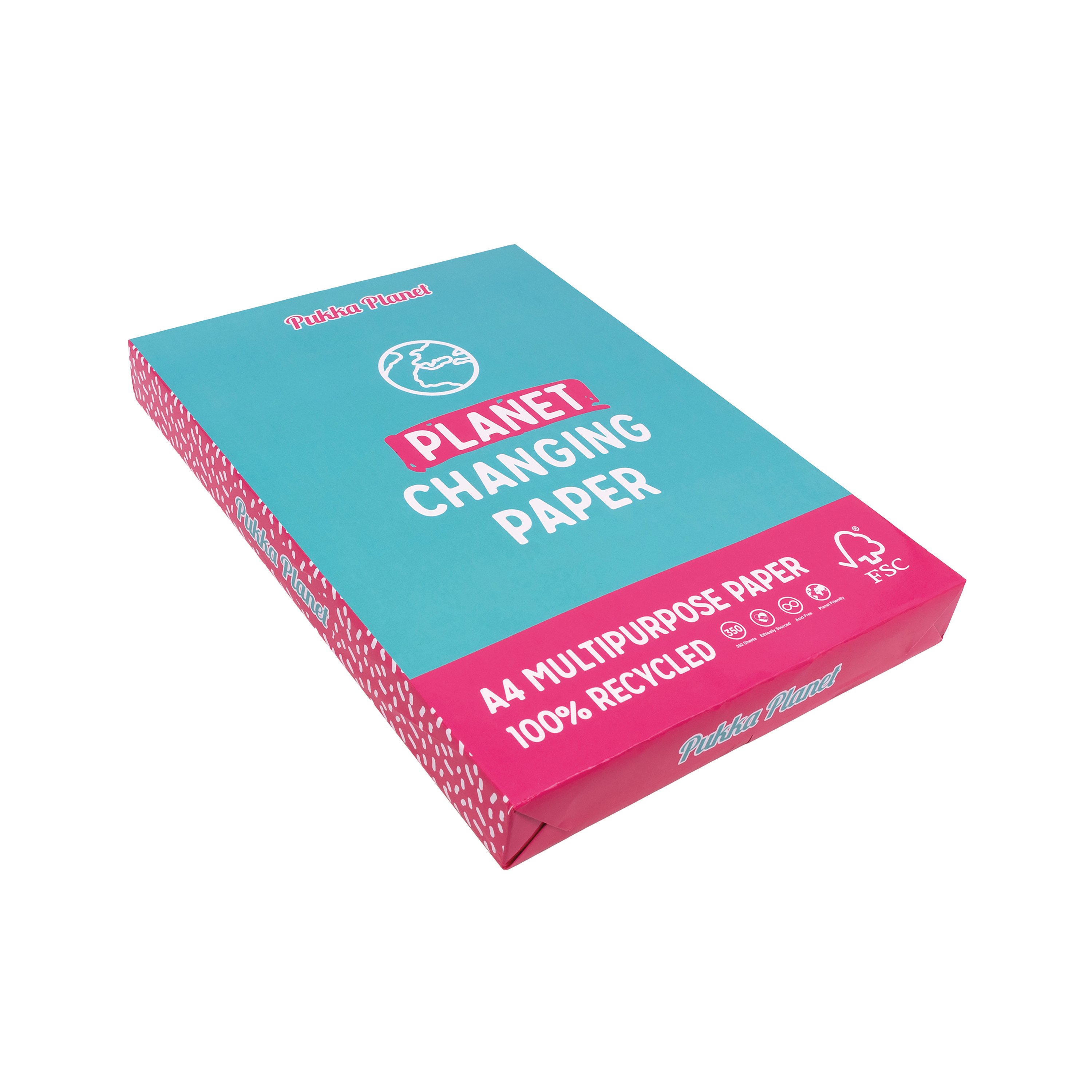 Image of Pukka Planet Recycled Paper A4 (Pack of 350) 9857-SPP