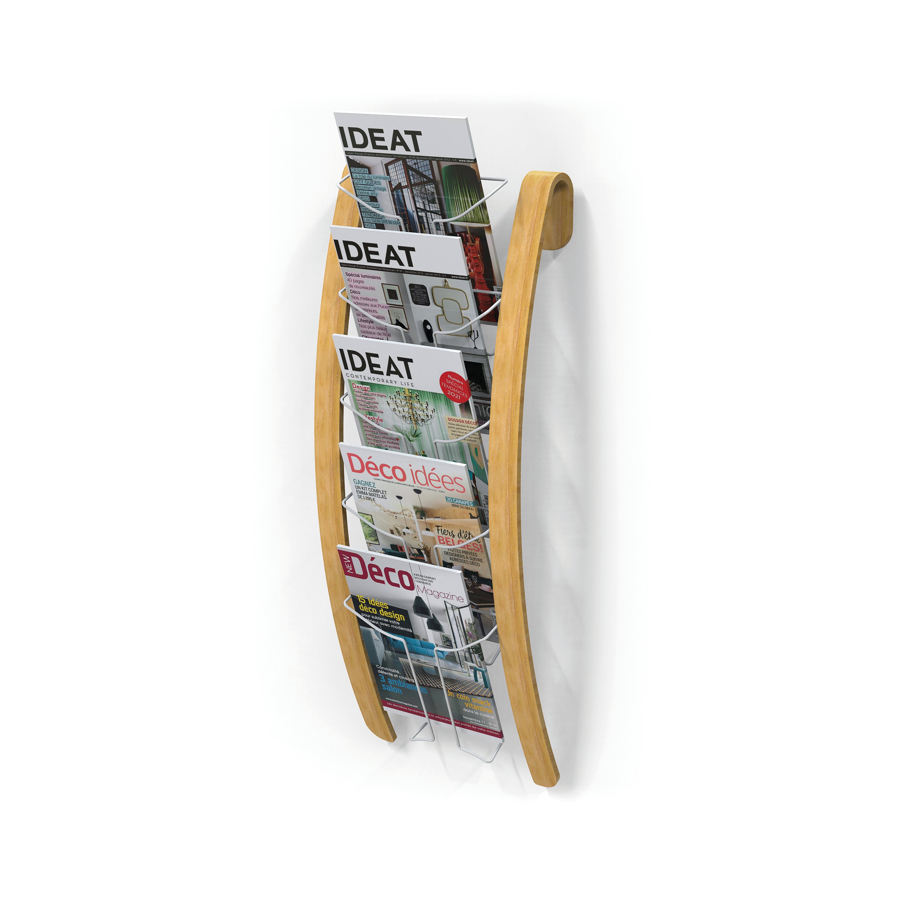 Alba Wall Display Unit 5 Compartments DDEXPOWALL BC