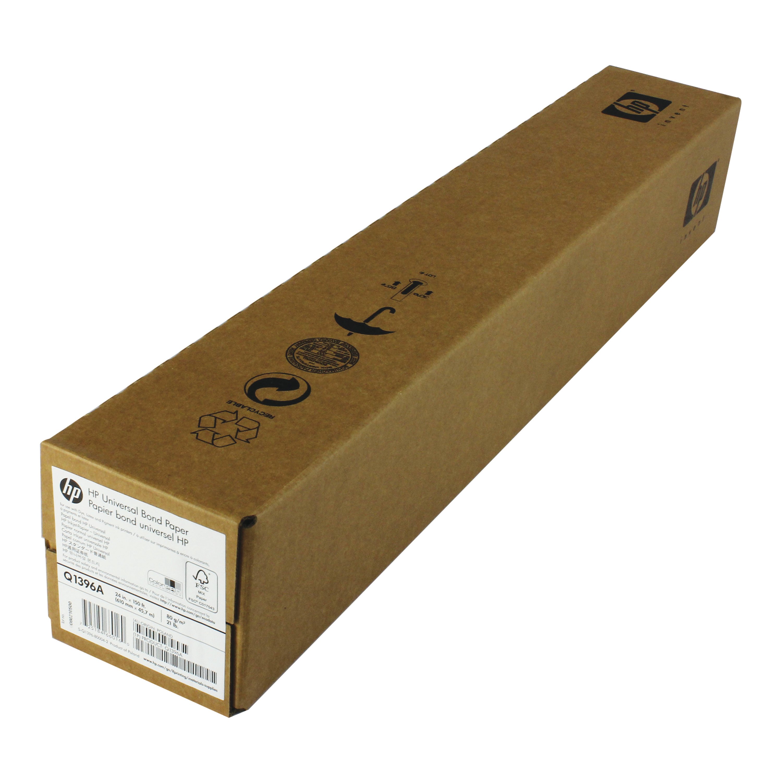 Image of HP 610mm x 45m Coated Paper Roll 90gsm C6019B