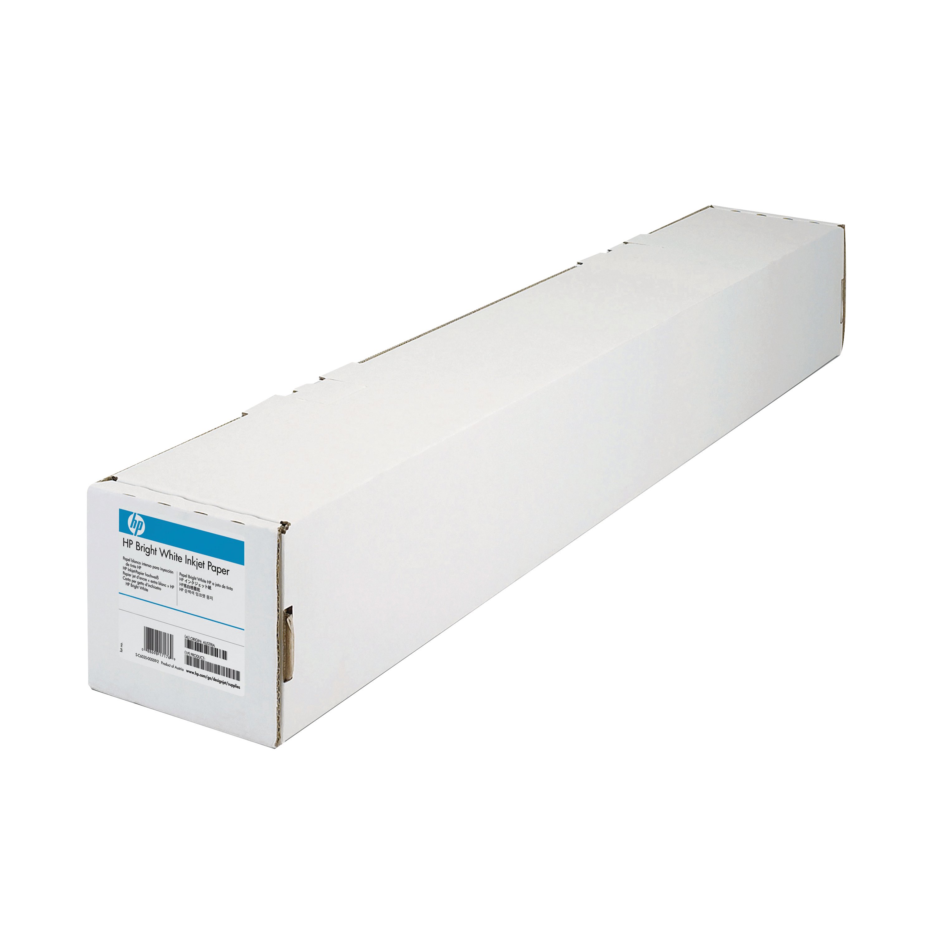 Image of HP Inkjet Paper Roll 914mm x 91.4m 90gsm Bright White C6810A