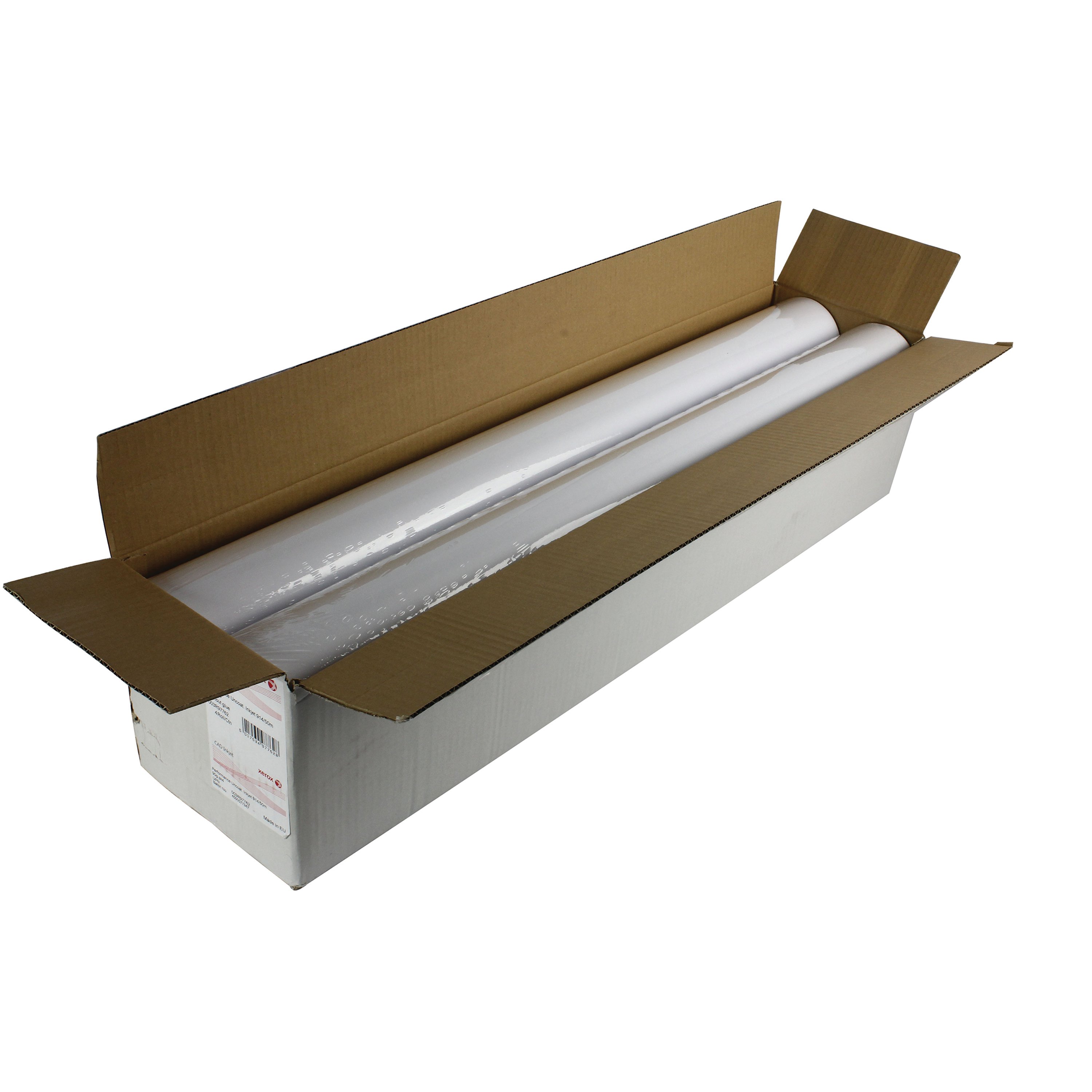 Image of Xerox Performance Uncoated Paper Roll 914mm x 50m 90gsm White (Pack of 4) 003R97762