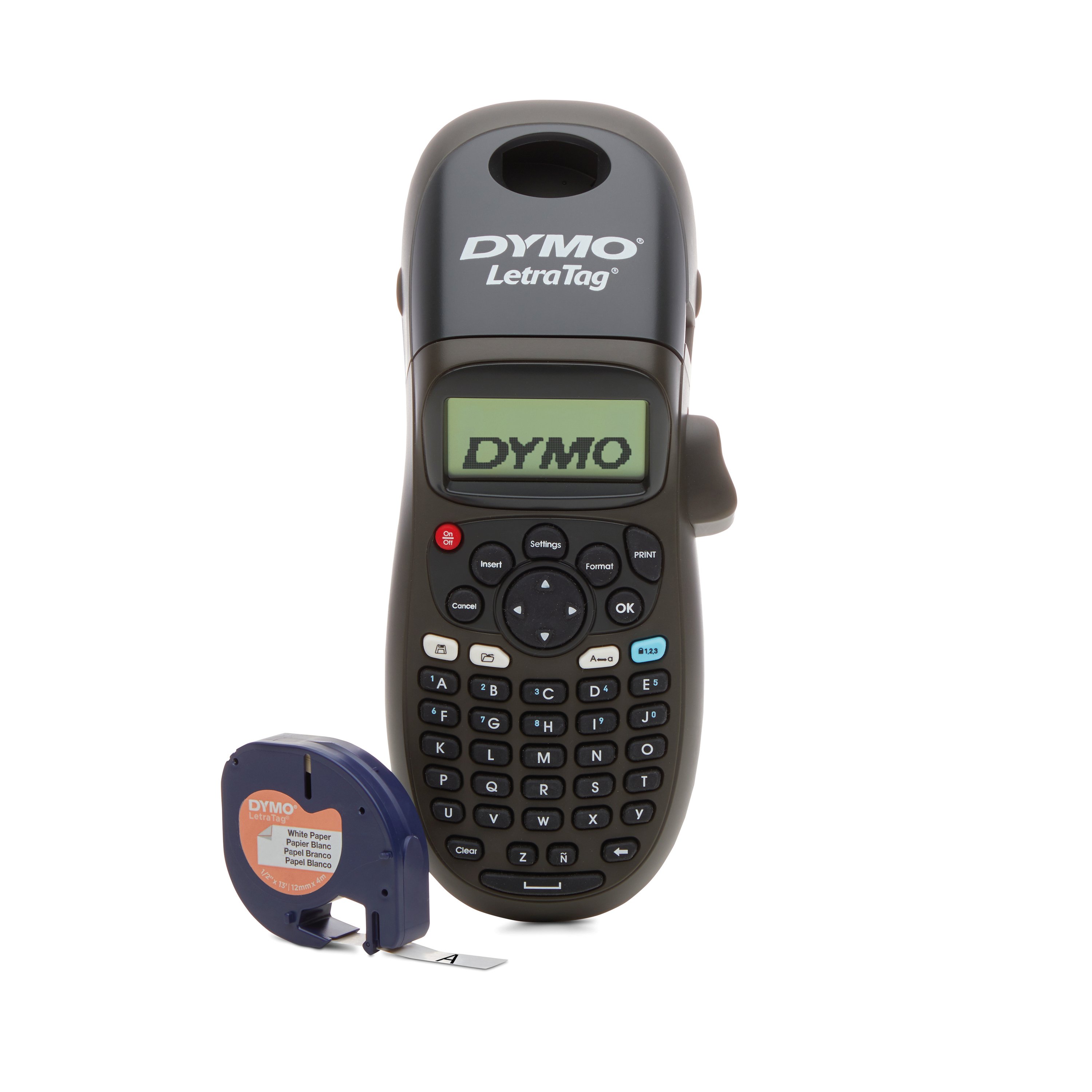 Image of Dymo Letratag LT-100H Handheld Label Maker Label Printer Black 2174575