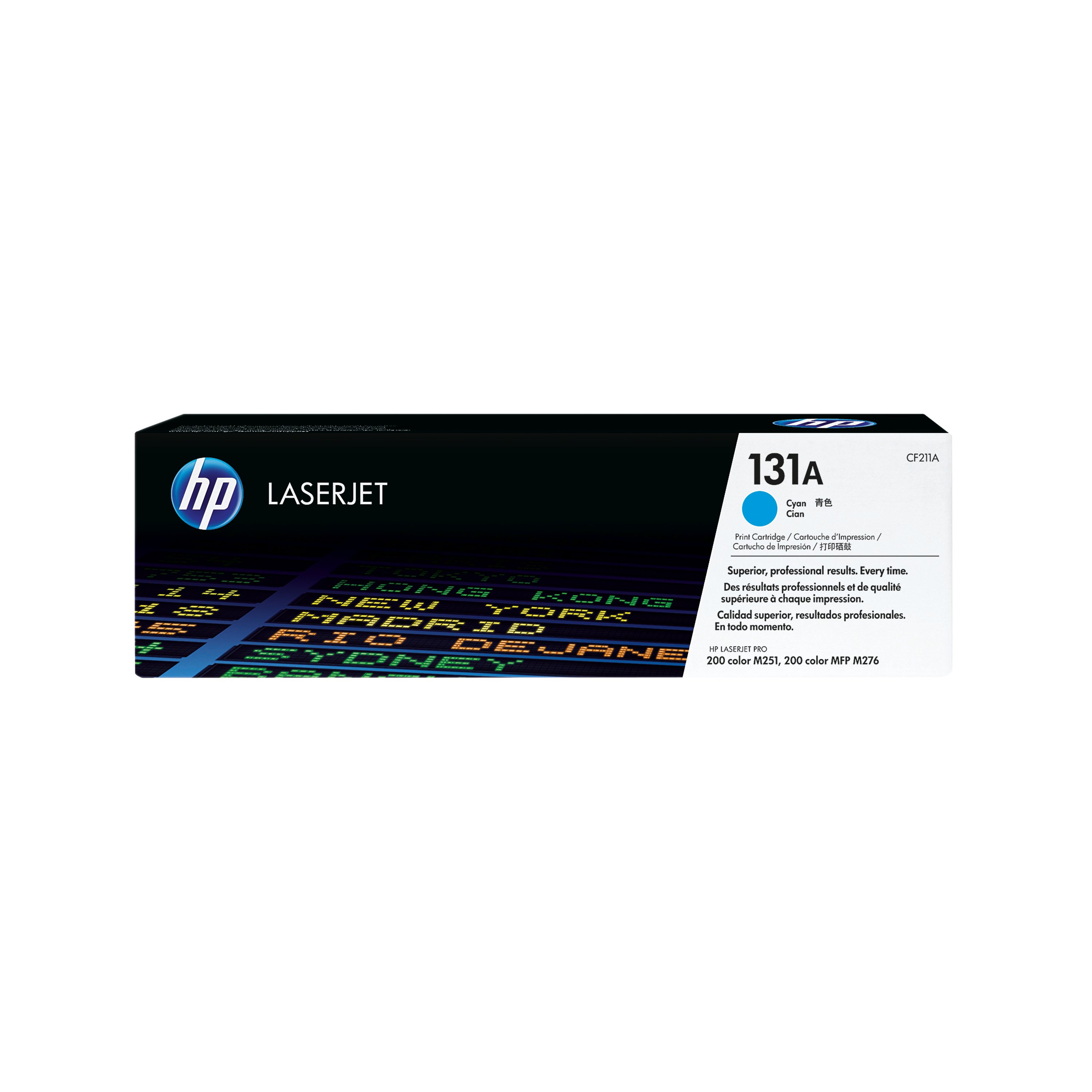 Image of HP 131A Original LaserJet Toner Cartridge Cyan CF211A