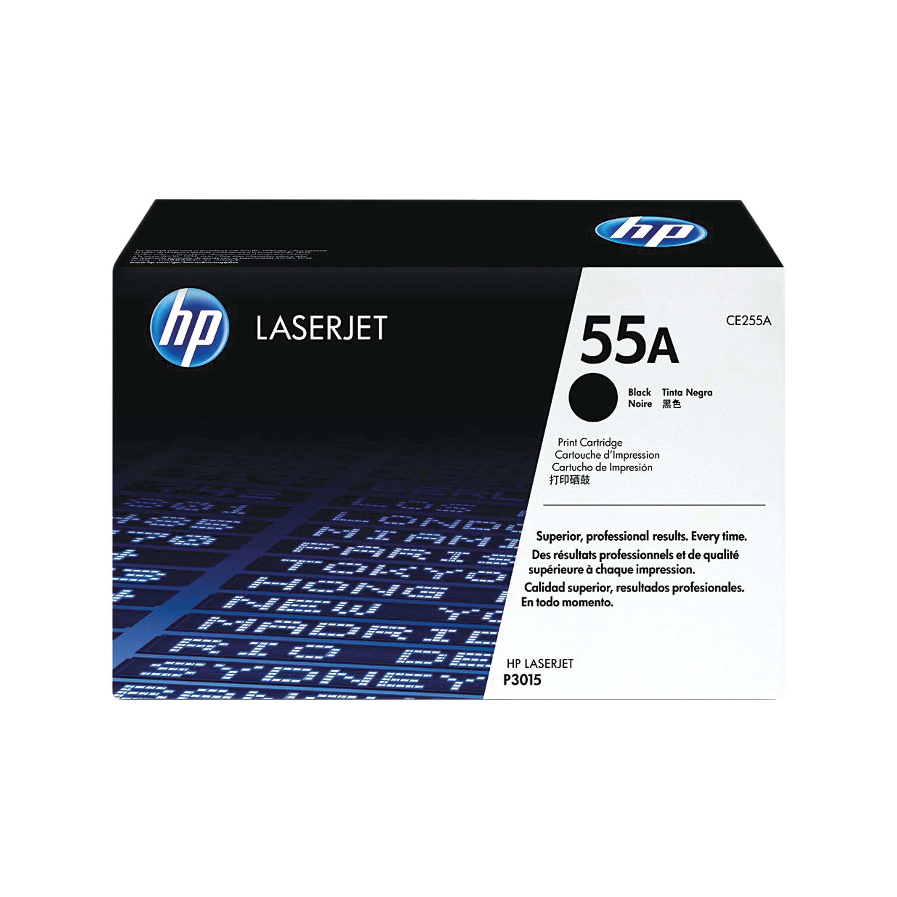 Image of HP 55A Original LaserJet Toner Cartridge Black CE255A